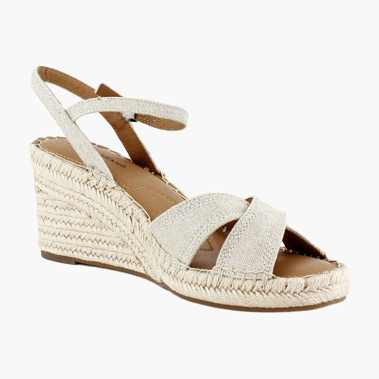 Lucky Brand Candyr Women’s Sandals Natural/Platinum Size 11 M