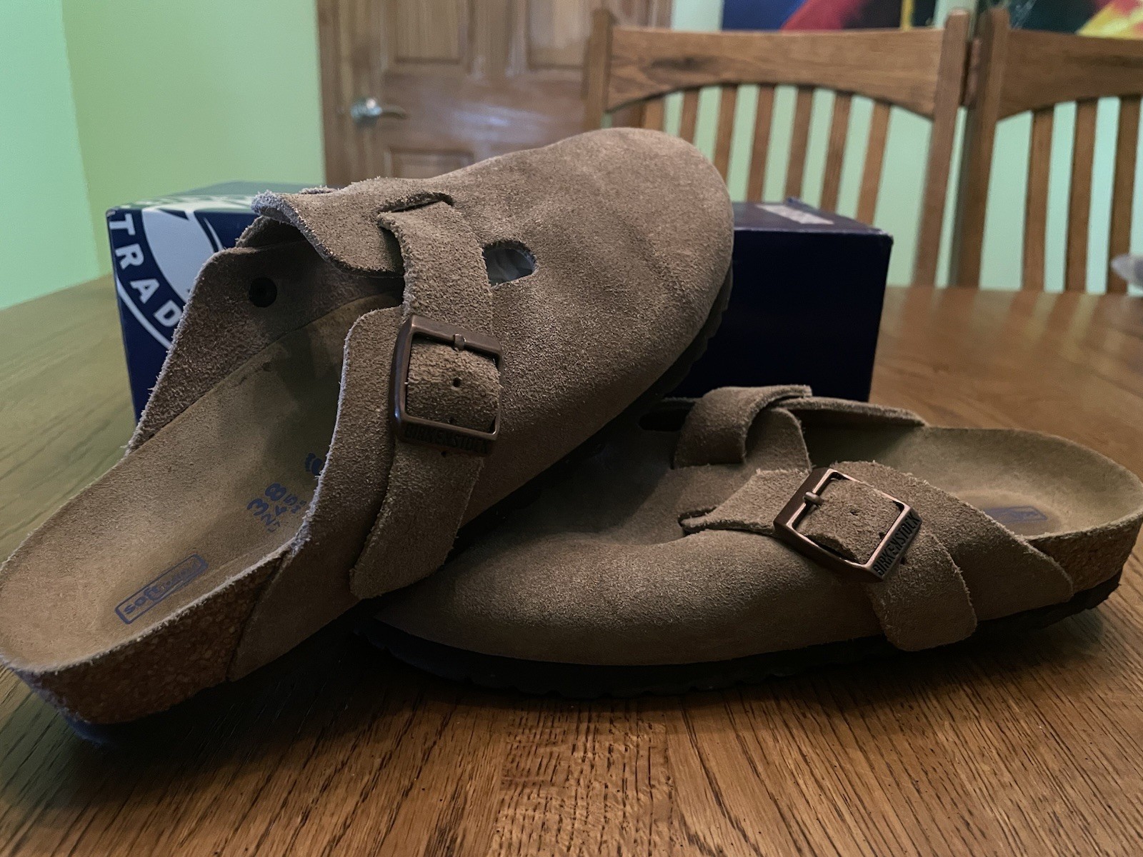 Birkenstock Boston Clog Taupe Women’s 38