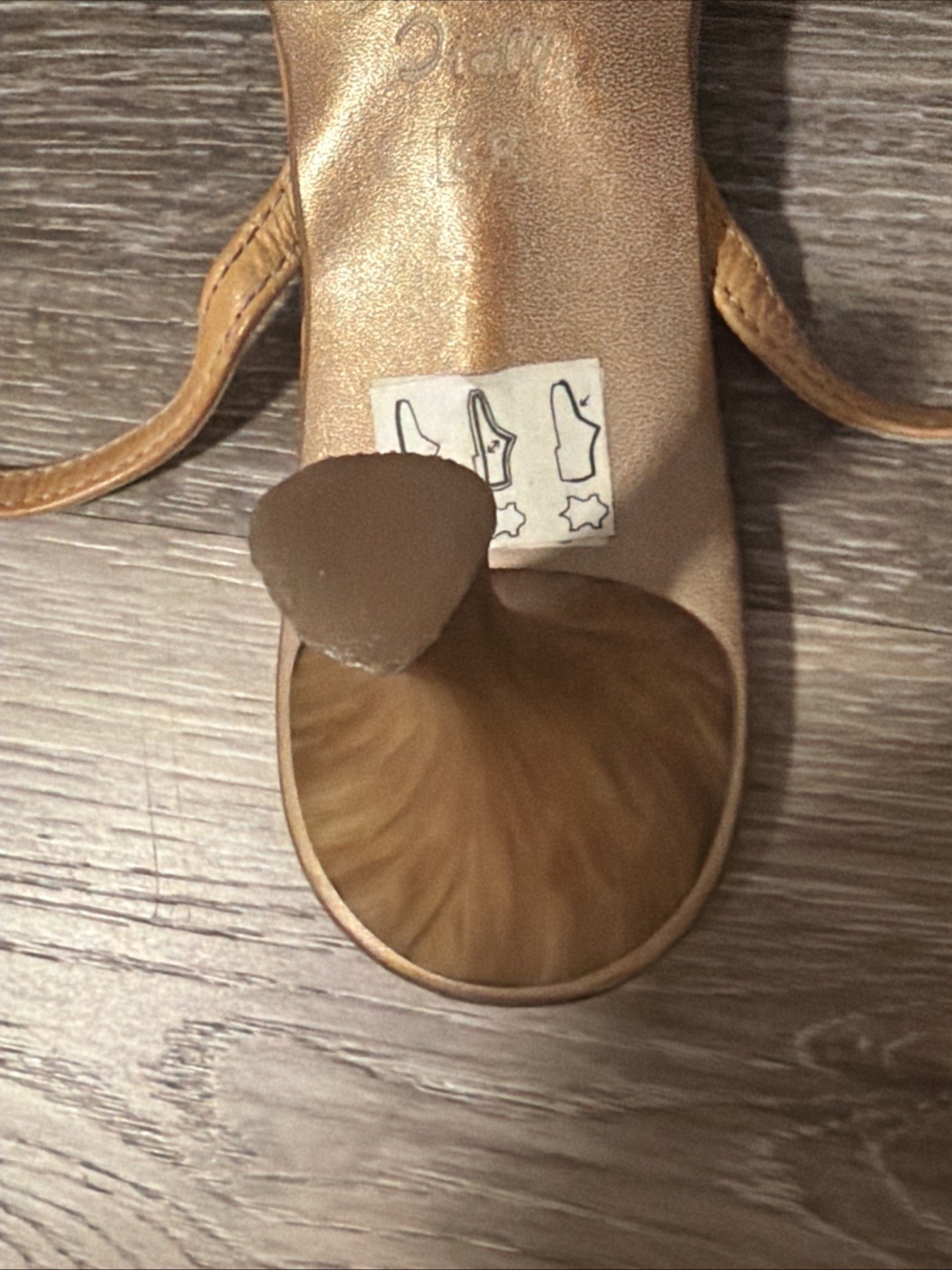 Vintage Tentazione Sandals 1996 Size 39 Beige Leather