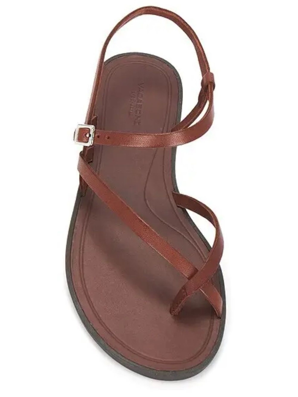 NWOB Vagabond Women’s Brown Strappy Leather Tia 2.0 Sandal Classic Summer Style