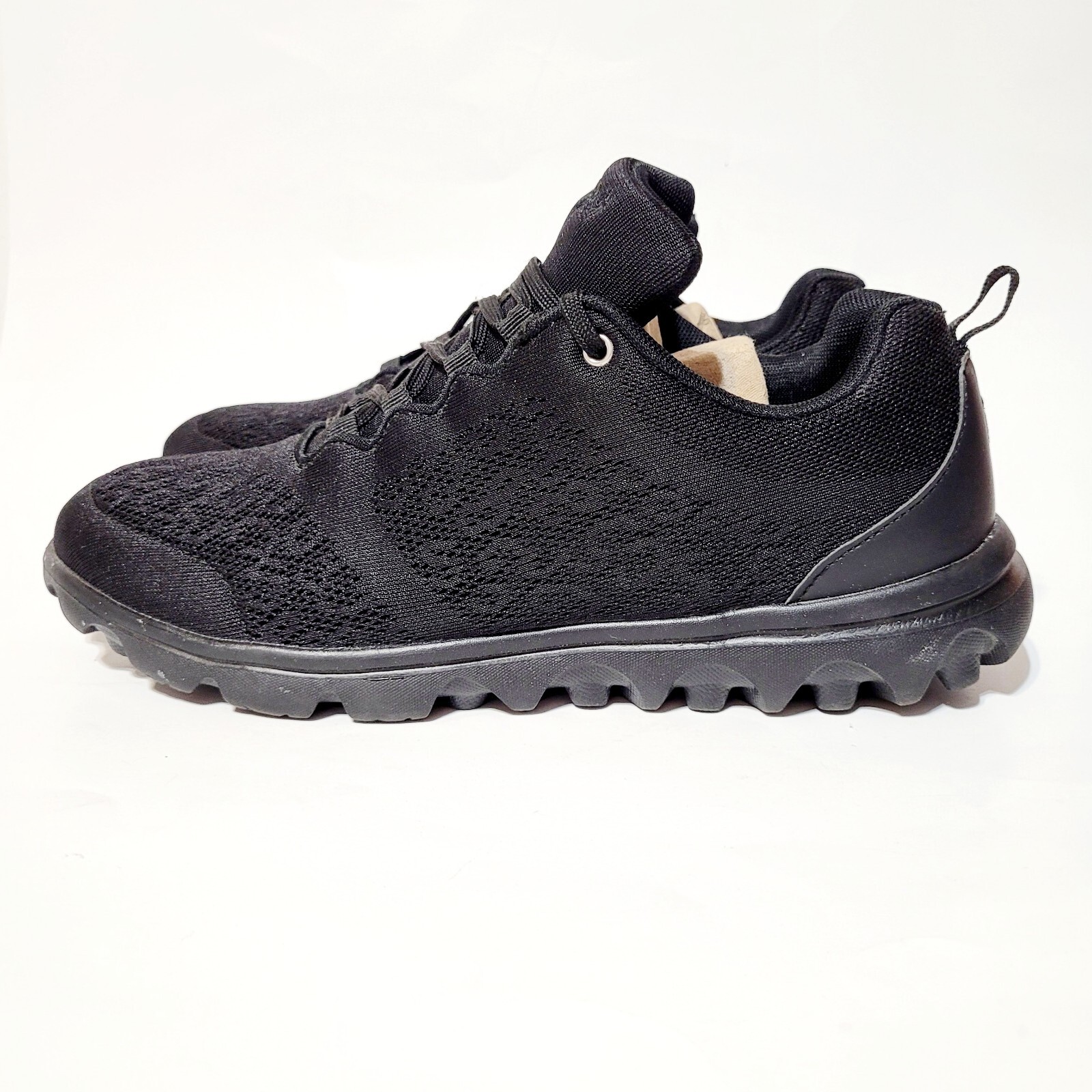 Propet W5102 TravelActiv Athletic Lace Up Comfort Sneaker Shoes Black Wms 10M US
