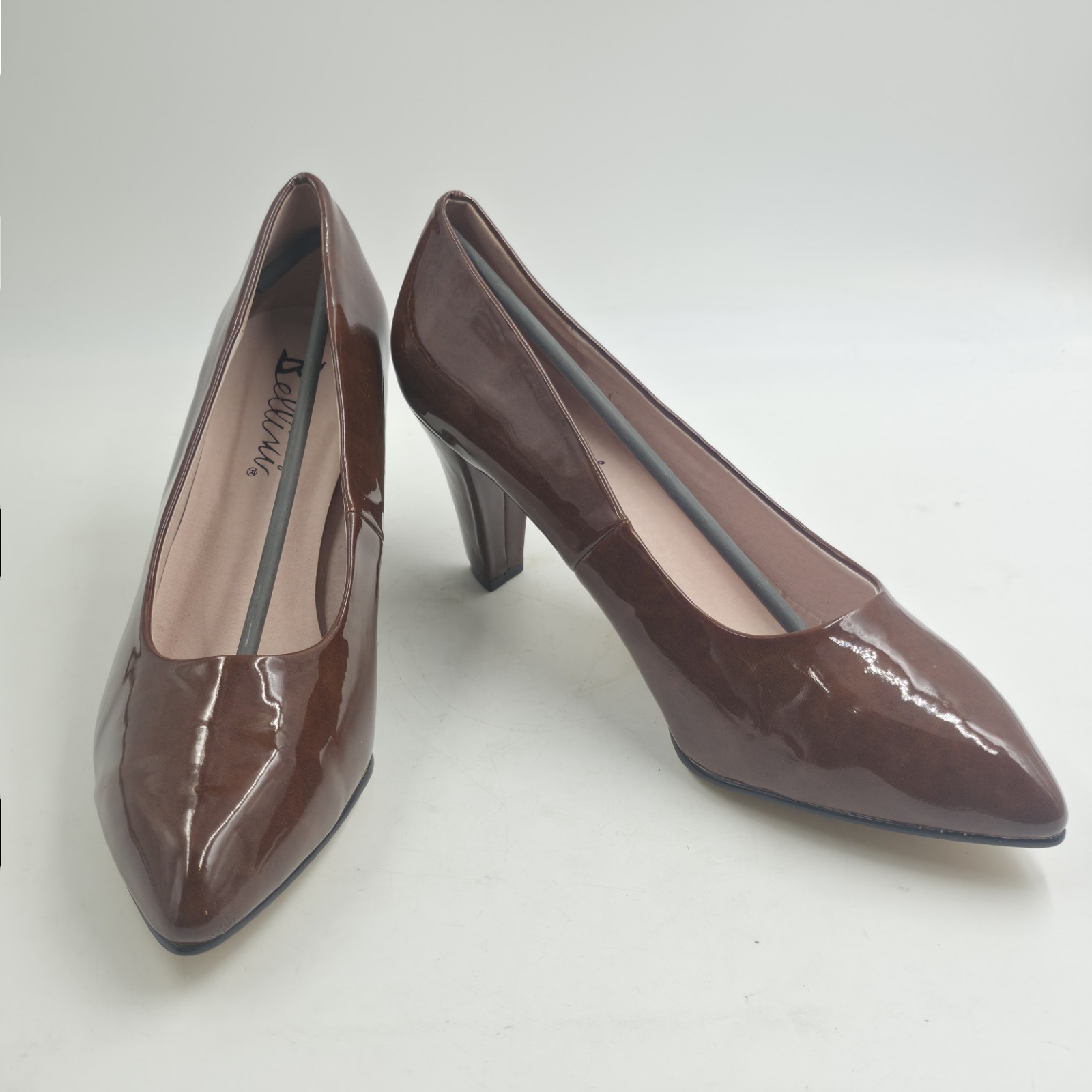 NIB Bellini Pumps, Brown shoes, Pointed Toe Womens 13 W WIDE Brand NEW