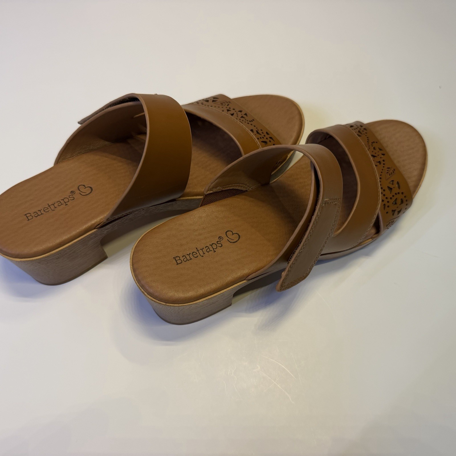 Baretraps Denni Sandal Women brown Fabric and Synthetic, Size 7