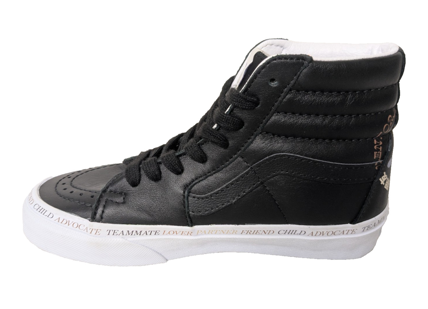 Vans Divine Energy SK8-Hi Casual Shoes Women’s 5 Men’s 3.5 Sneakers Black White