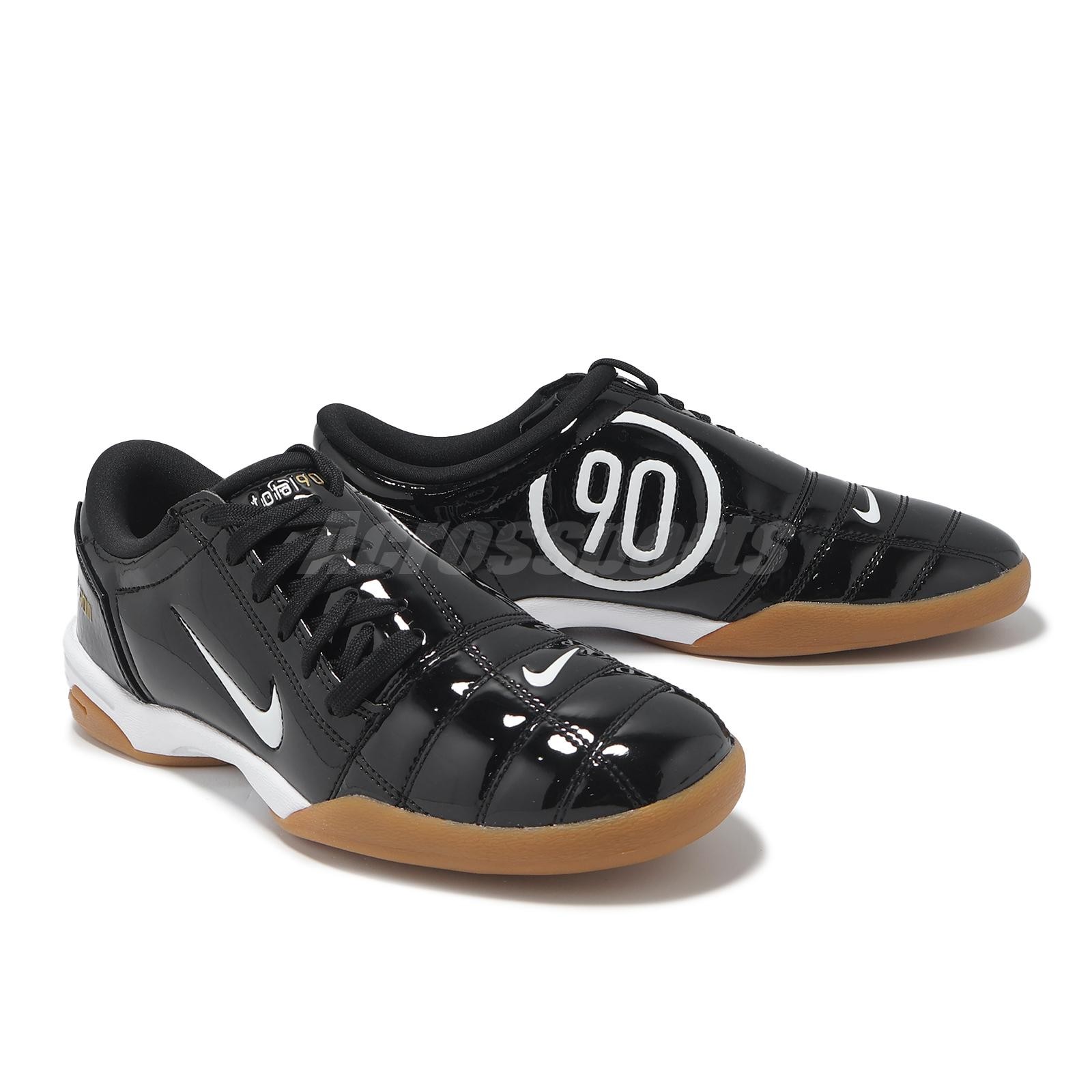 Nike Wmns T90 Patent Leather Pack Black Gum Women Casual Shoes IB5666-001