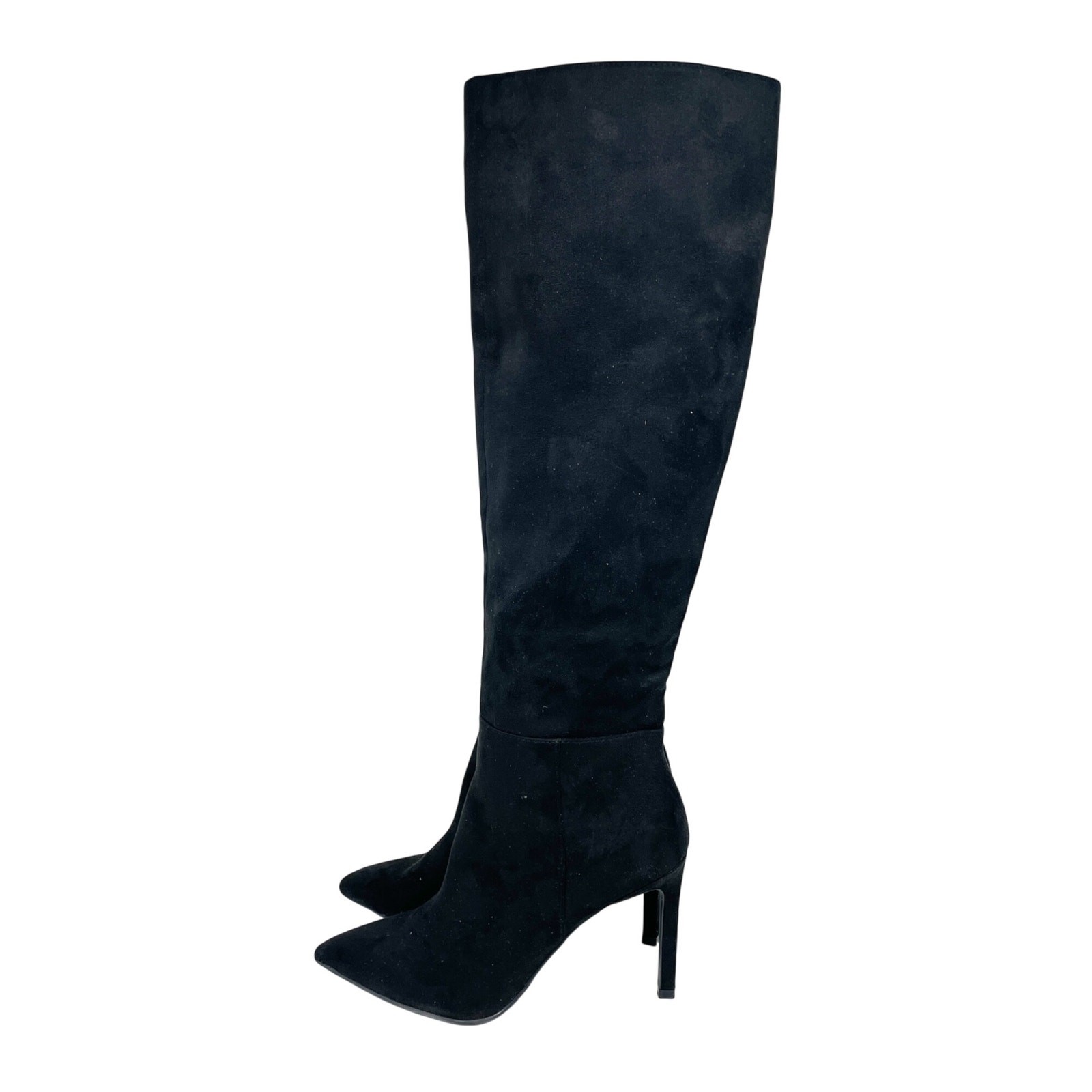 Open Edit Women’s Barbara Tall Pointed Toe Boot Black Size 6.5 M
