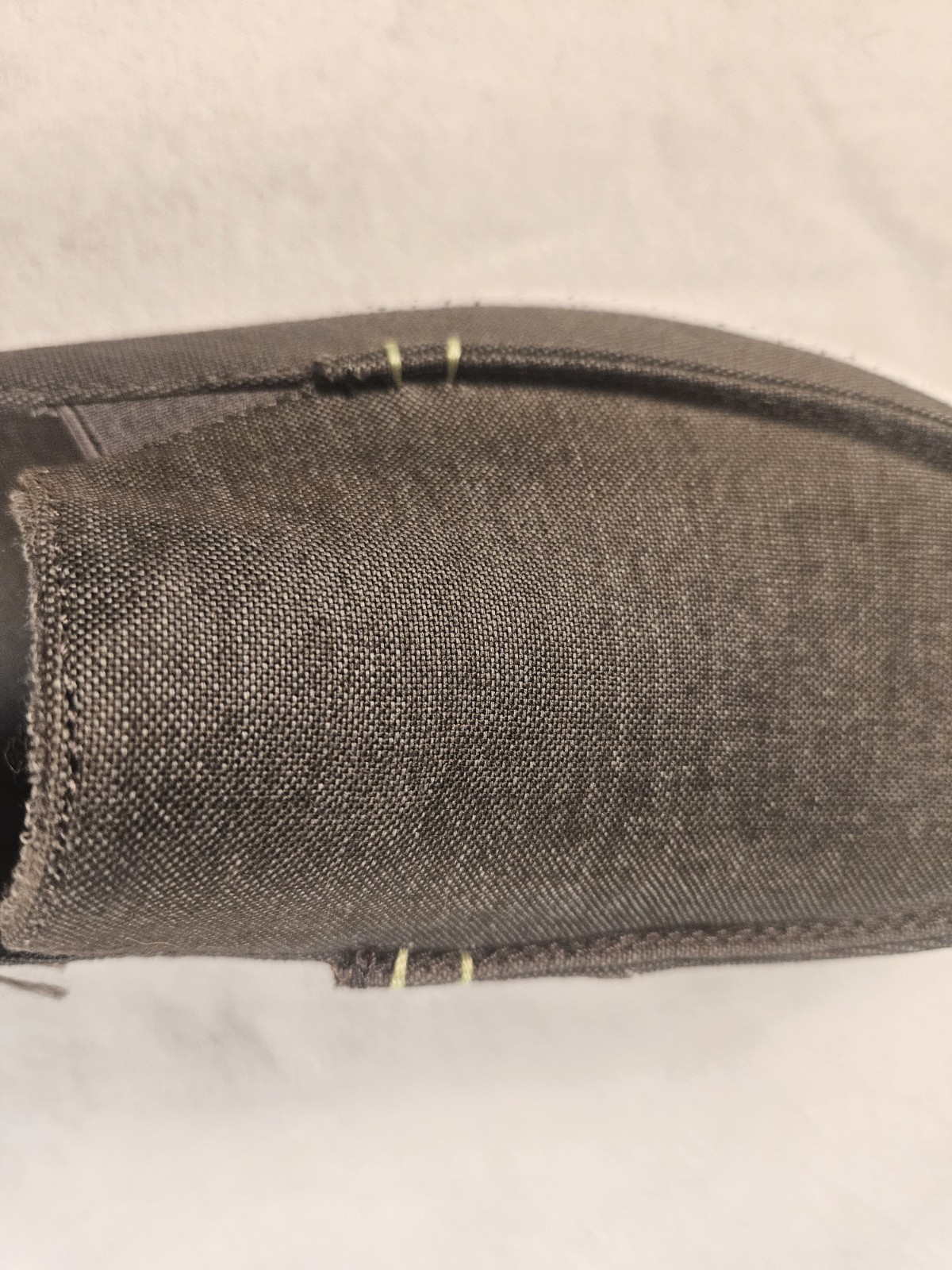 Skechers BOBS Skipper Water & Air Slip On Loafers Canvas Shoes Sz 8 Charcoal NEW