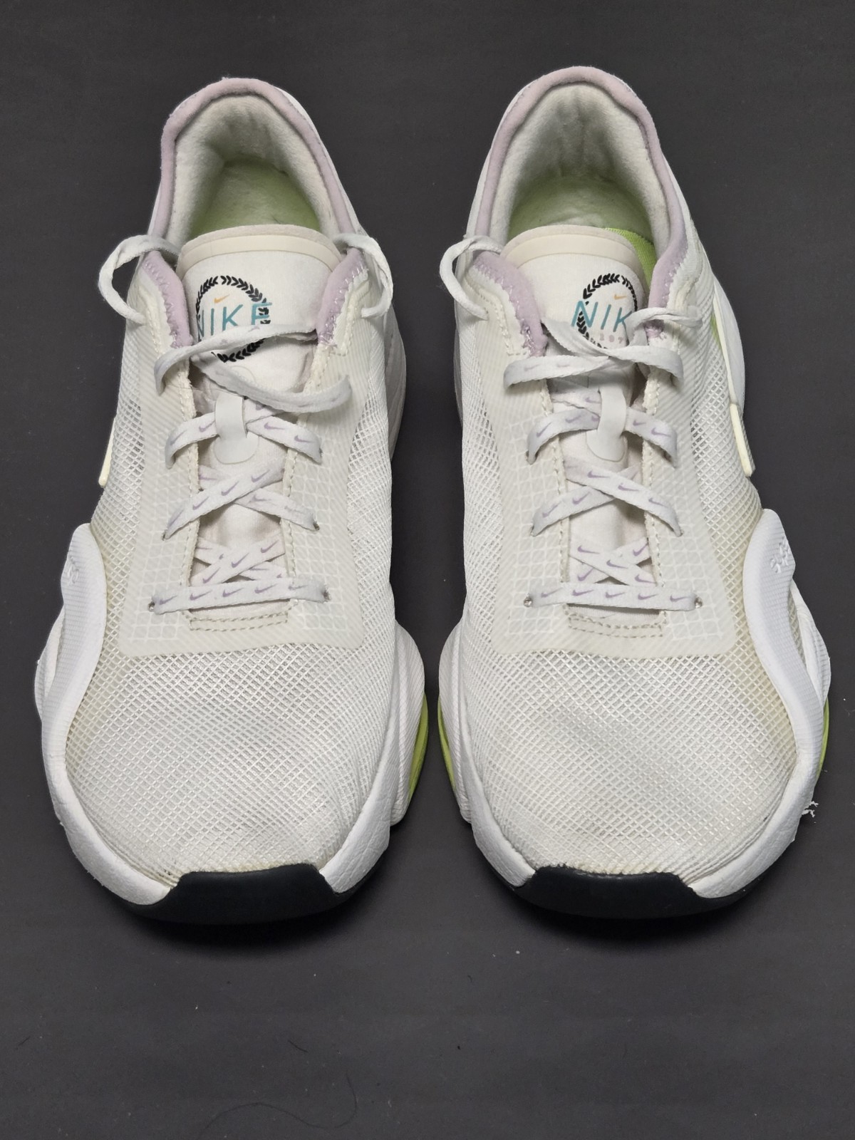 Nike Air Zoom SuperRep 3 Womens White Running Training Athletic Shoes Size 7.5