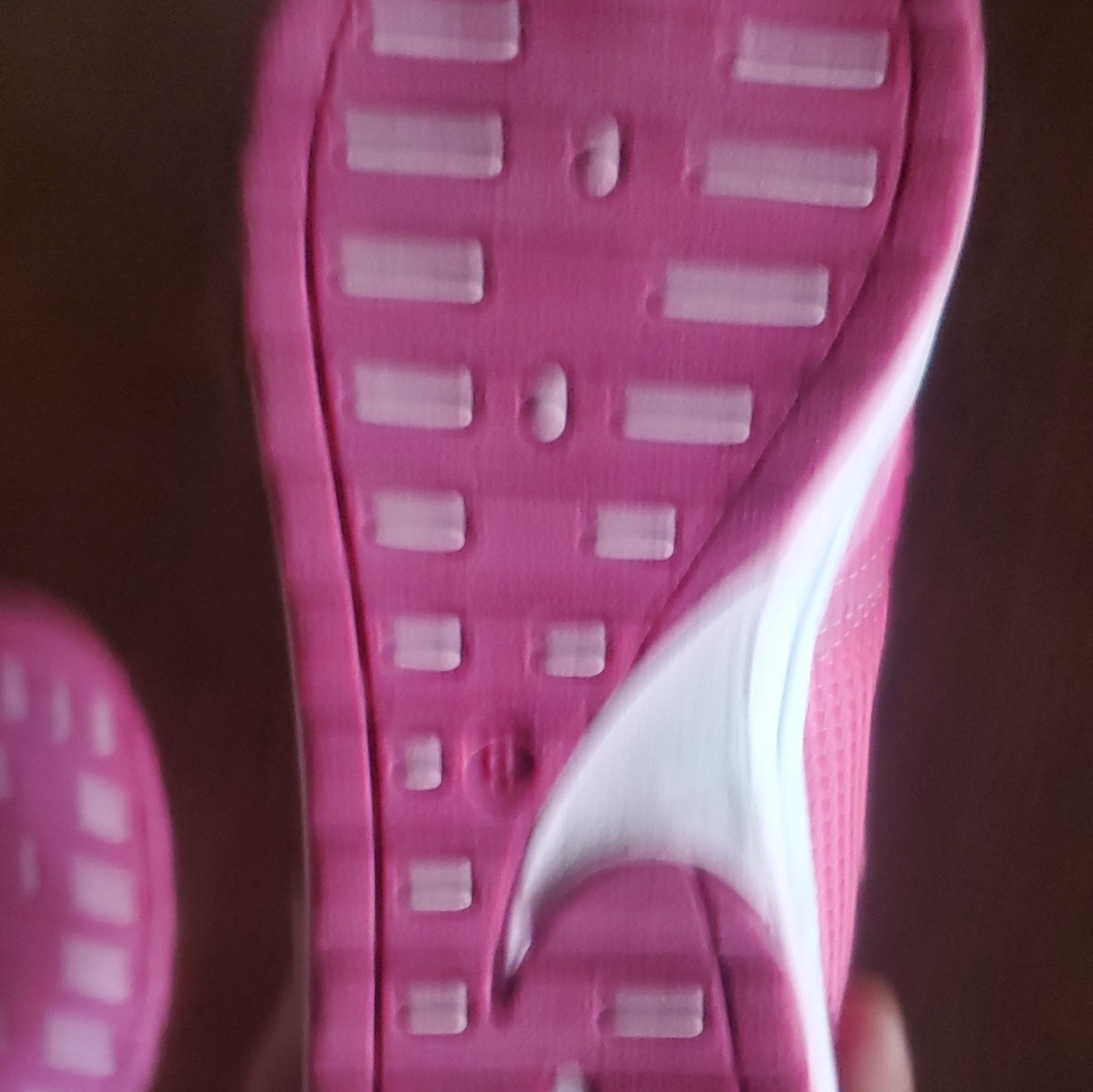 Women’s Pink/White Mesh Zip Low Top Athletic Sneakers, Solid Casual Activewear