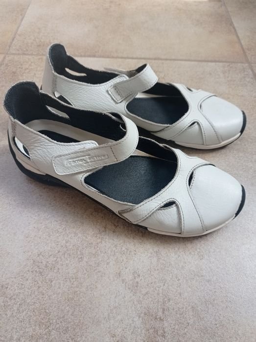 Women Camel Active Ballet Flats White 36.5