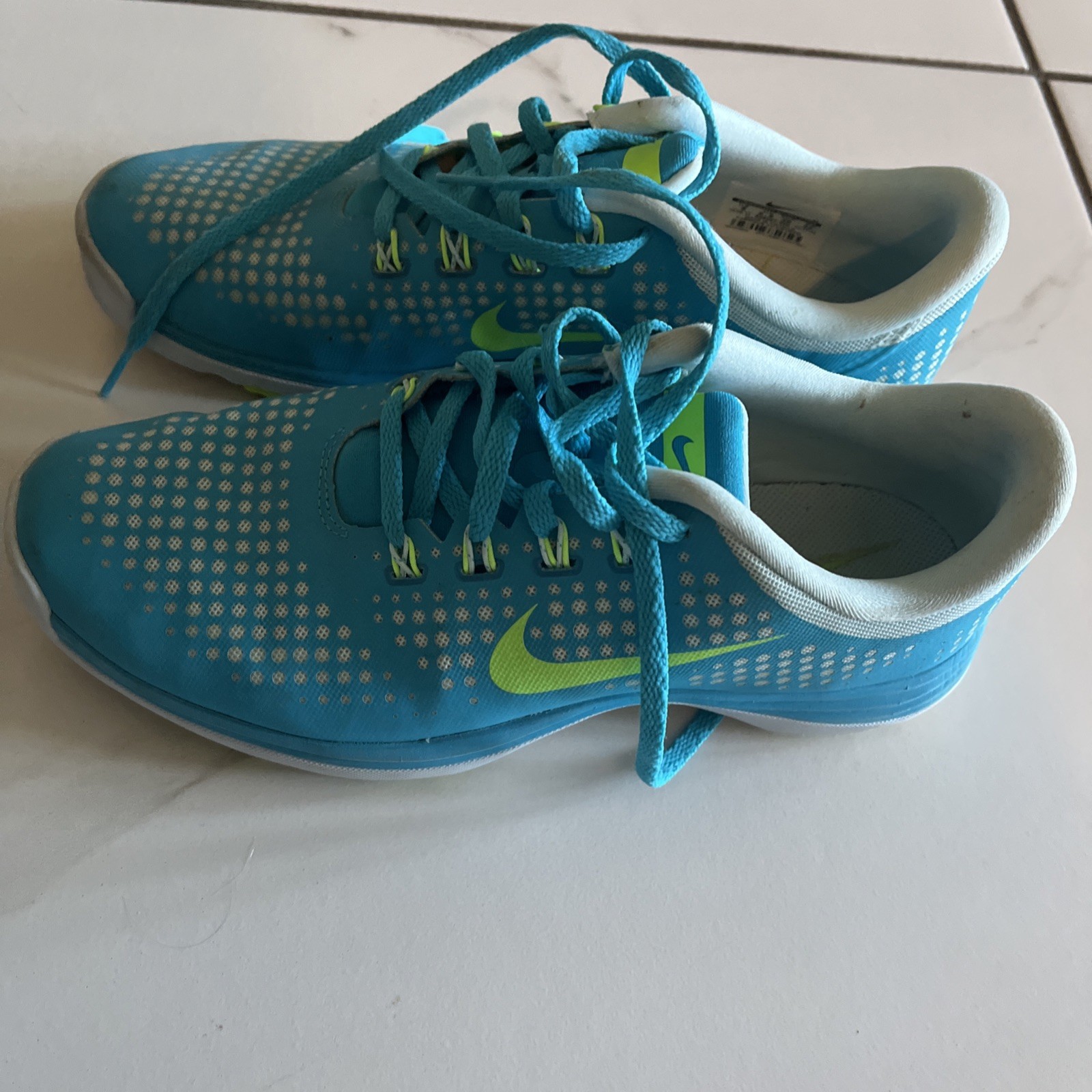 Nike Lunarlon Lunar Empress Women’s Golf Shoes Size 8. Blue/green