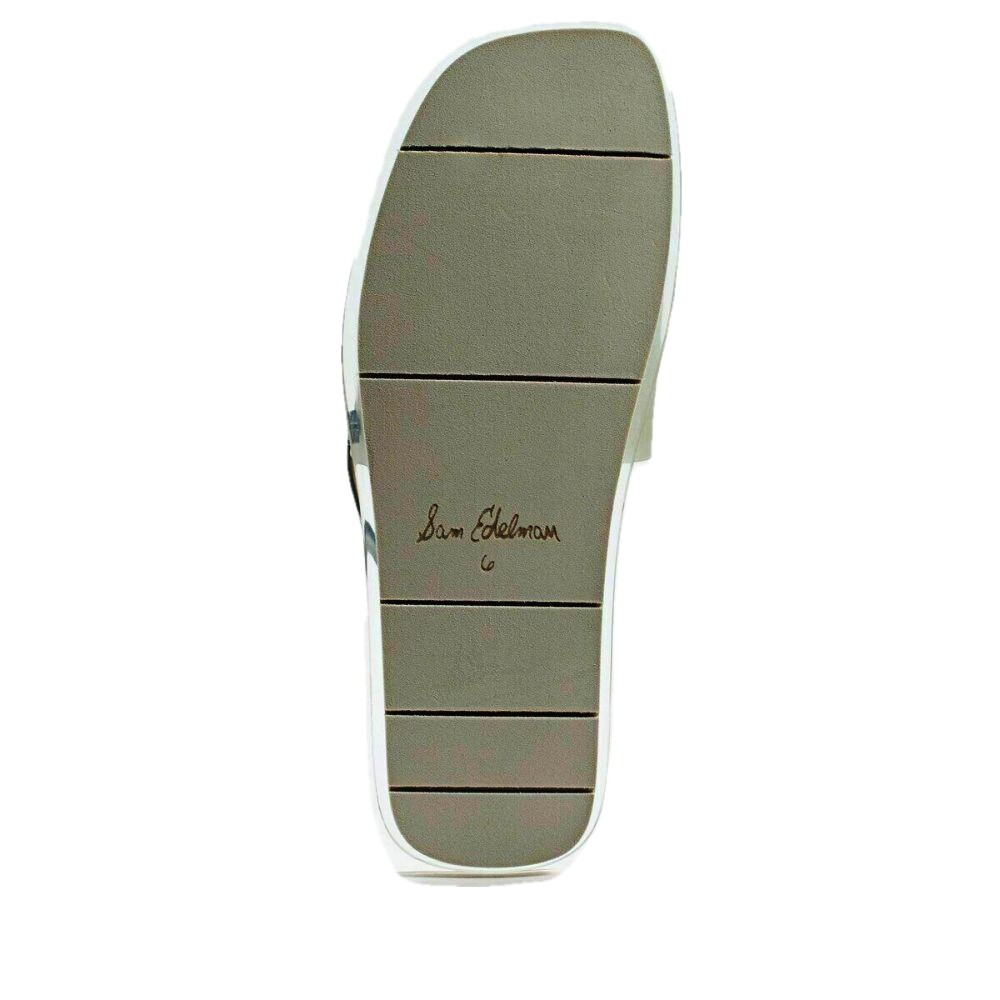 Sam Edelman Women’s Luciana Thong Slide Sandals Cream Snake Sz: 5.5, 6.5, 7, 9