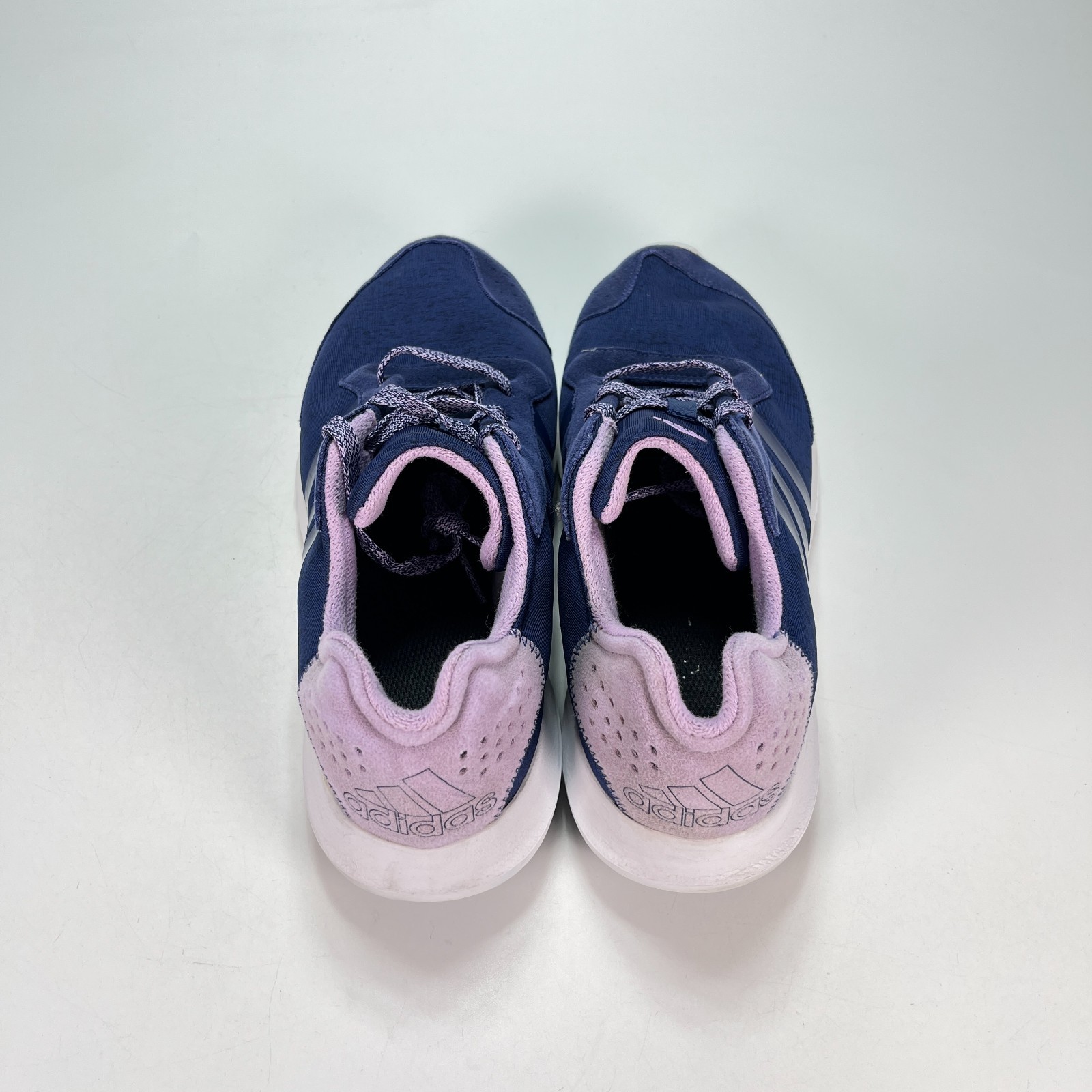 Adidas Element Refresh Navy Blue Lavender Running Sneakers S76572 Women’s Size 9