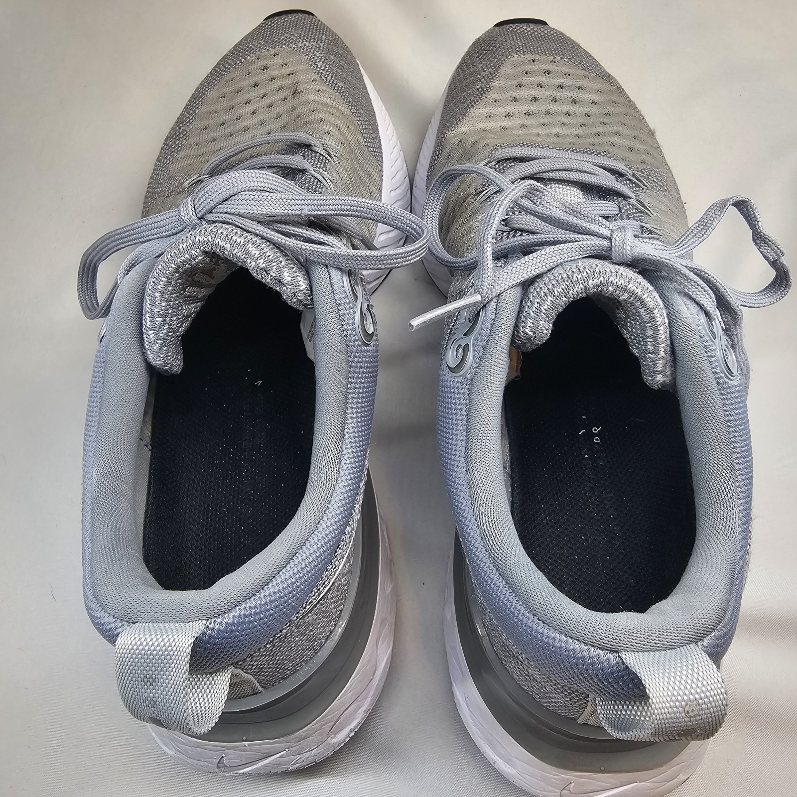 Nike React Infinity Run Flyknit Grey White CT2423-001 Women’s Size 8.5 Running