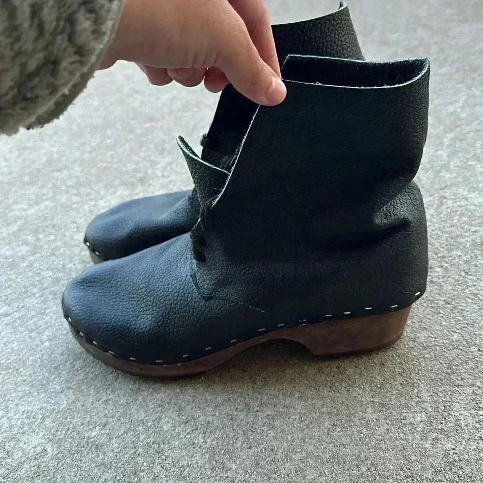 Cox of Yorkshire Leather & Sheepskin Boots Women’s Size 41 Made in Sweden