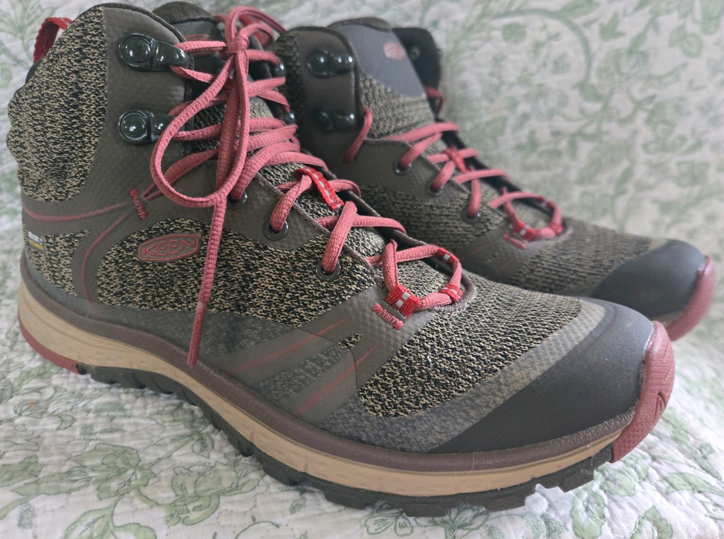 Keen Terradora II Mid Hiking Boots Women Size 8 comfort Waterproof Trail 1017687