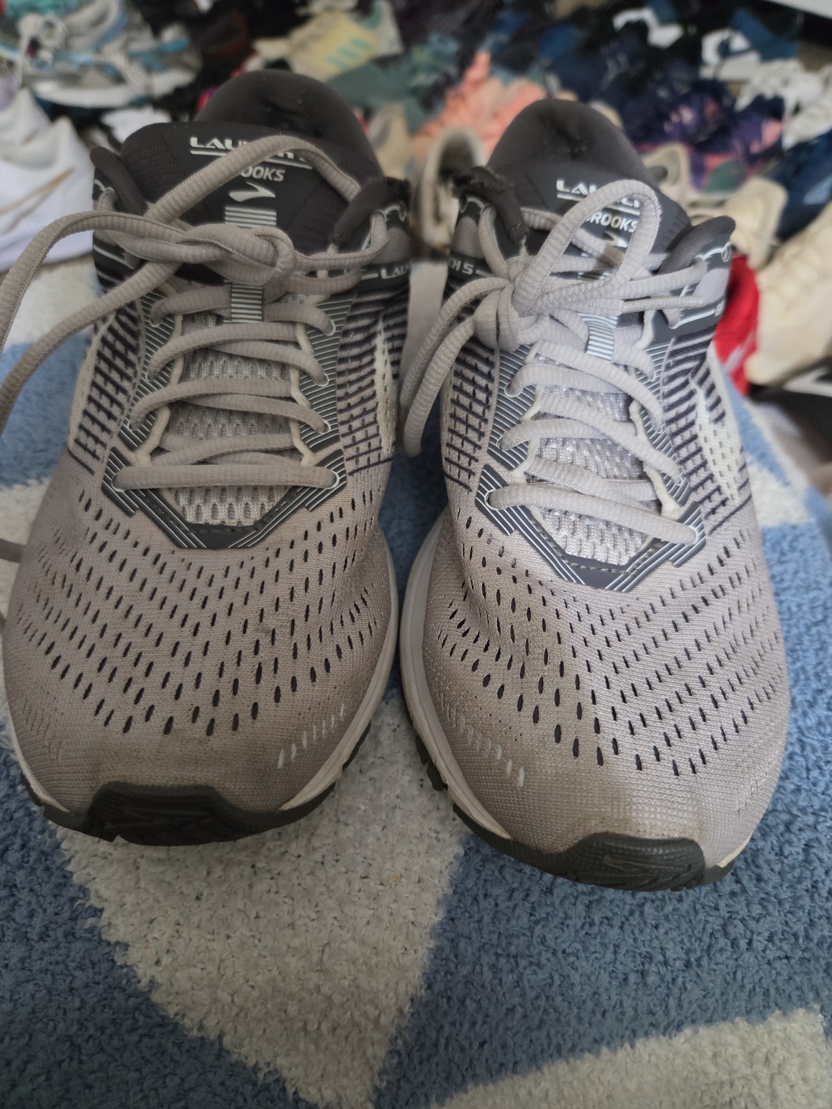 Brooks Launch 5 Running Shoes (Women’s US 9.5 / EUR 41) – Grey/Black, in…