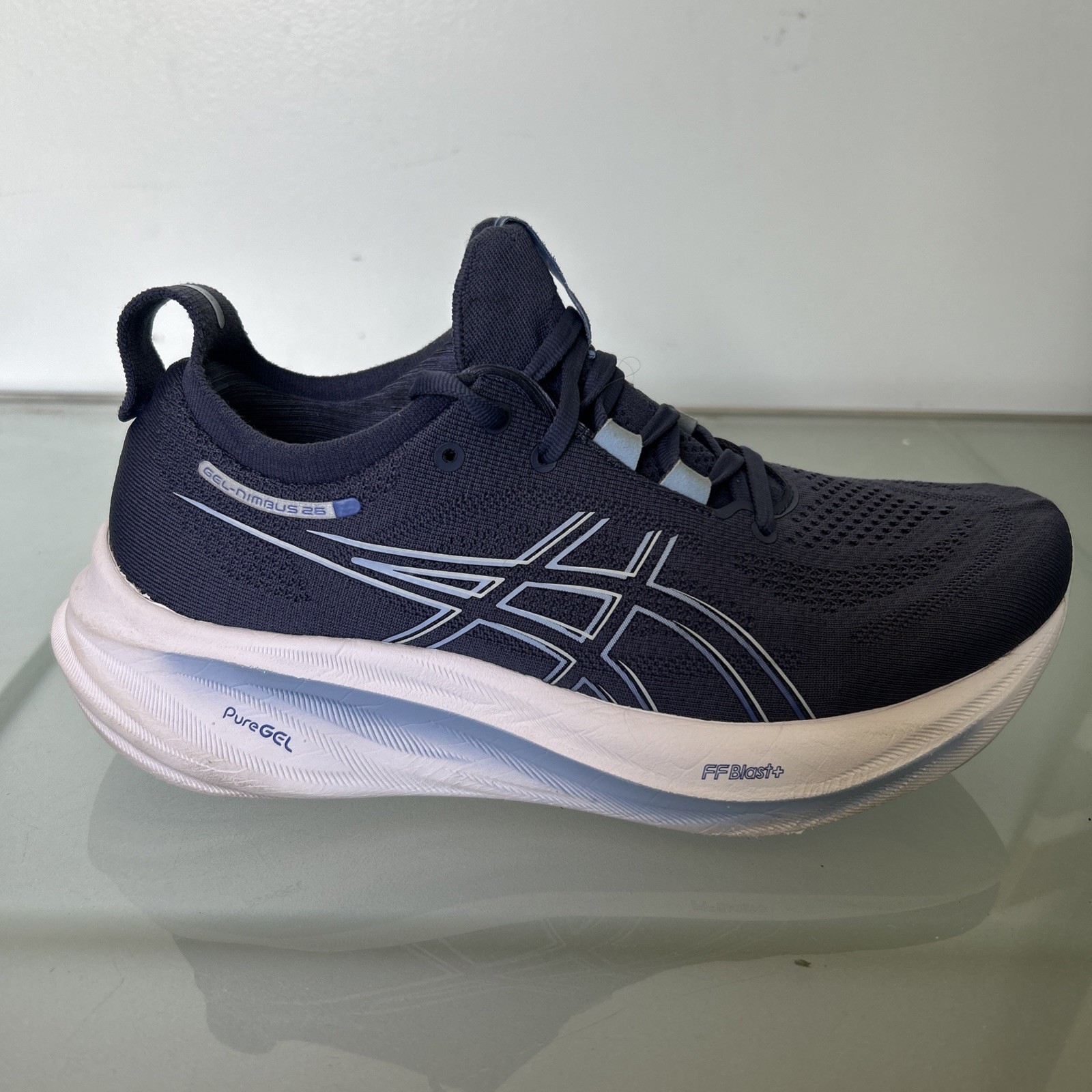 Women’s Sz 9 Asics Gel-Nimbus 26 Thunder Blue/ Saphire Running Walking Shoe