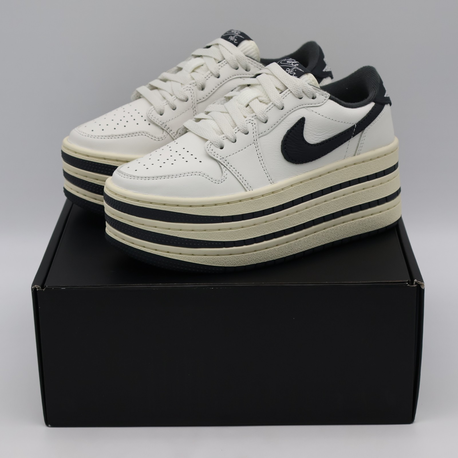 HV8288-100 Nike Air Jordan 1 Triple Stack Sail Black (Women’s)
