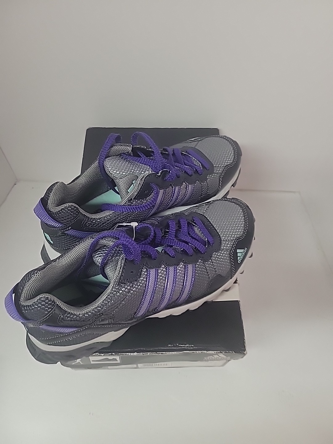 Adidas Thrasher 1.1 7.5 Womens Grey Purple