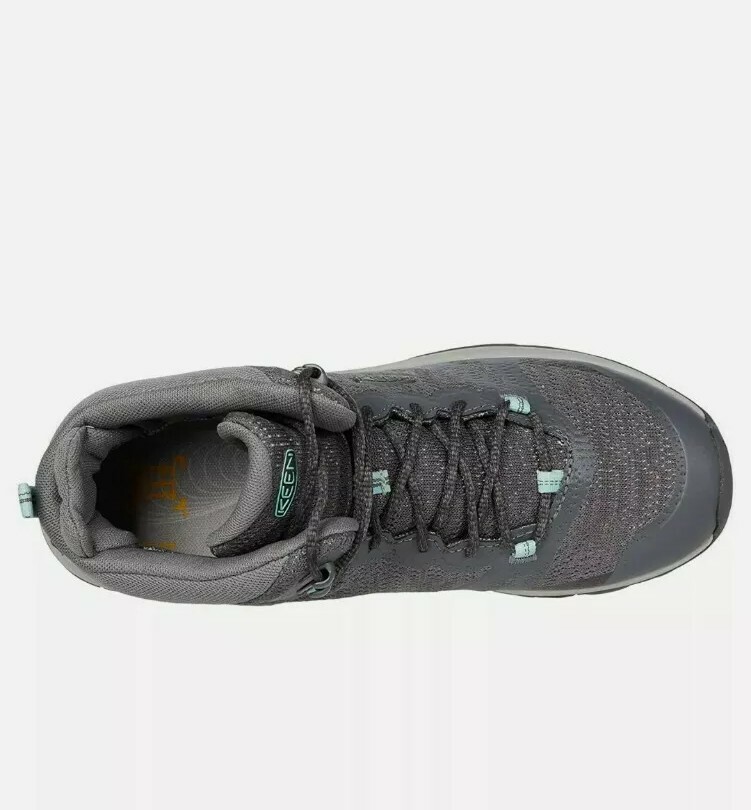KEEN Women’s Terradora 2 Waterproof Mid Height Hiking Boot Magnet Ocean Wave 6.5