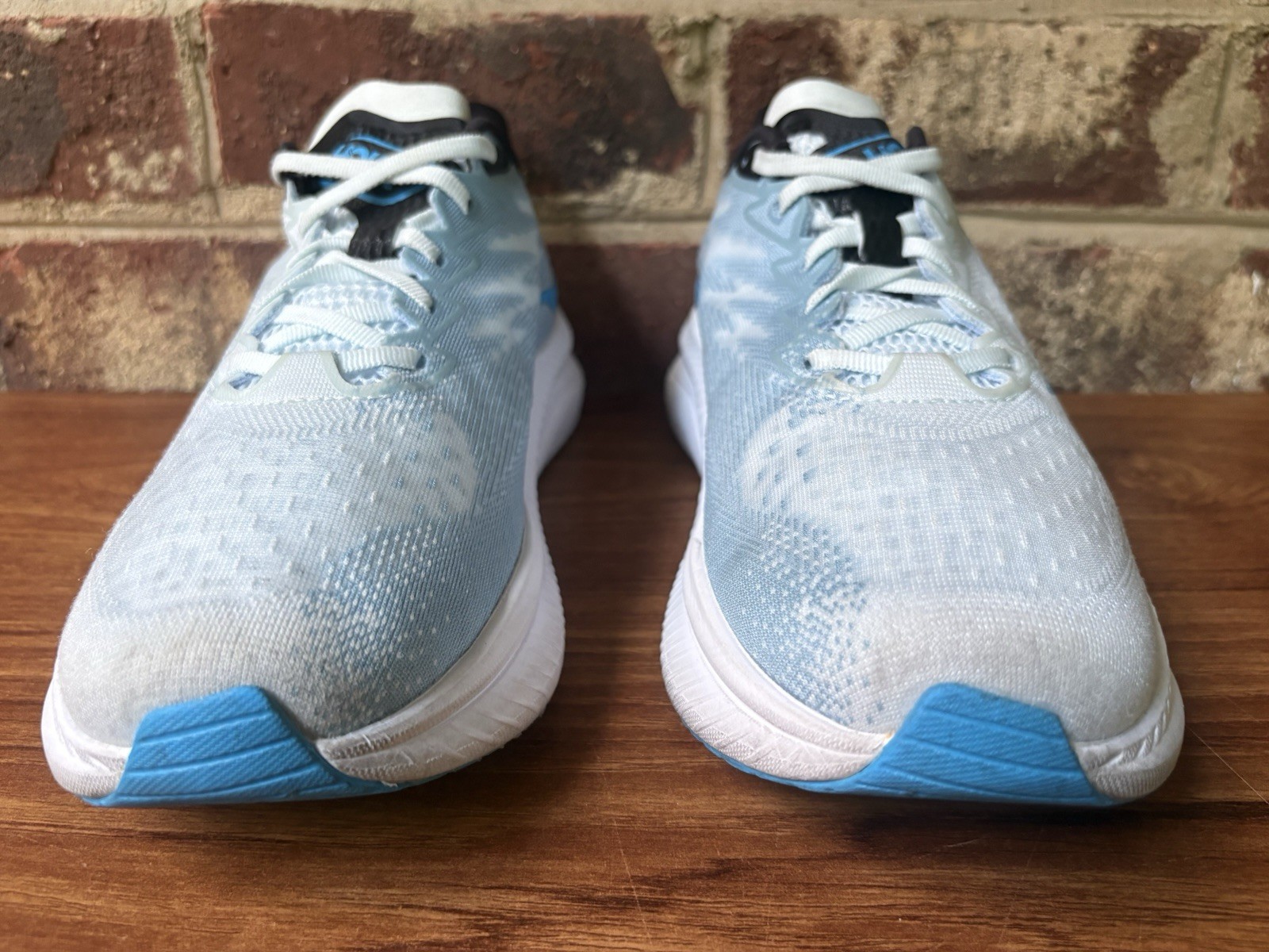 Hoka One One Mach 6 Womens Size 10B Running Shoes Tundra Blue 1147810 TNDR