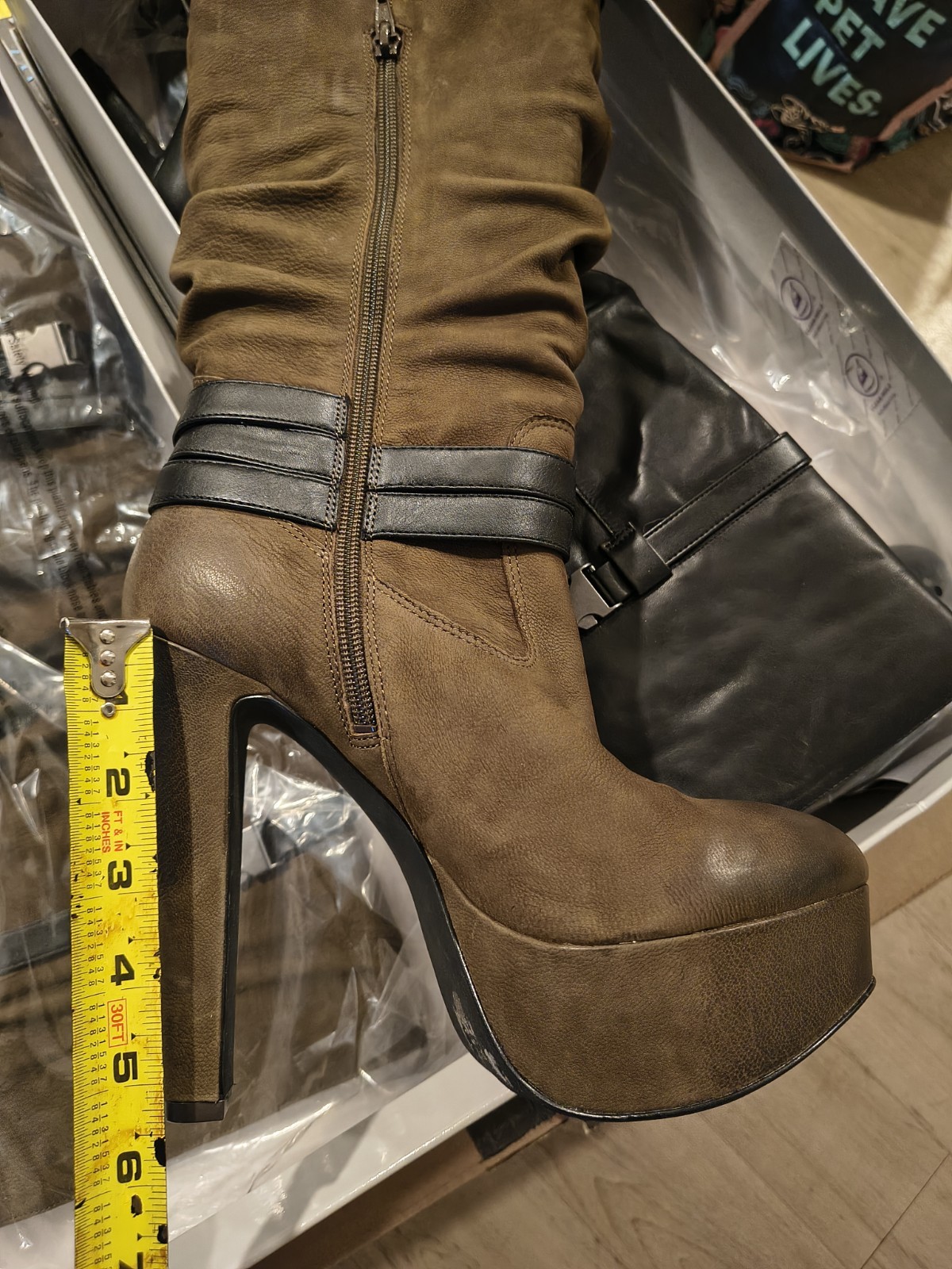 Jessica Simpson JS-ALSTER Brown/Black 8.5M Women’s Boot X2 Pair *NEW*