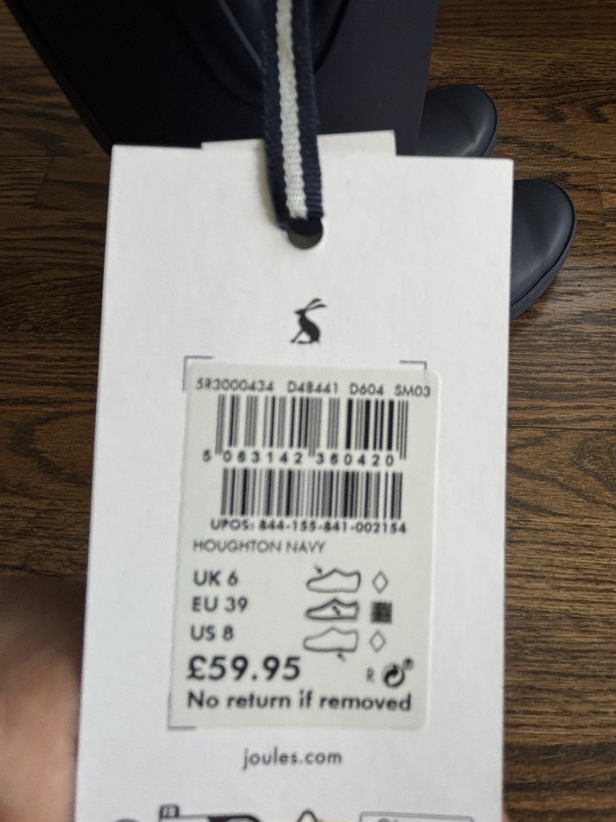 Joules Women’s Molly Welly Rain Boot Size 8