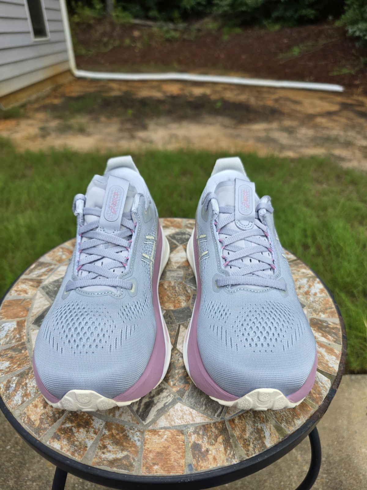 Asics Gel-Kayano 33 1012B939 Running Shoes Piedmont Grey Women’s Size 8 Worn 2x