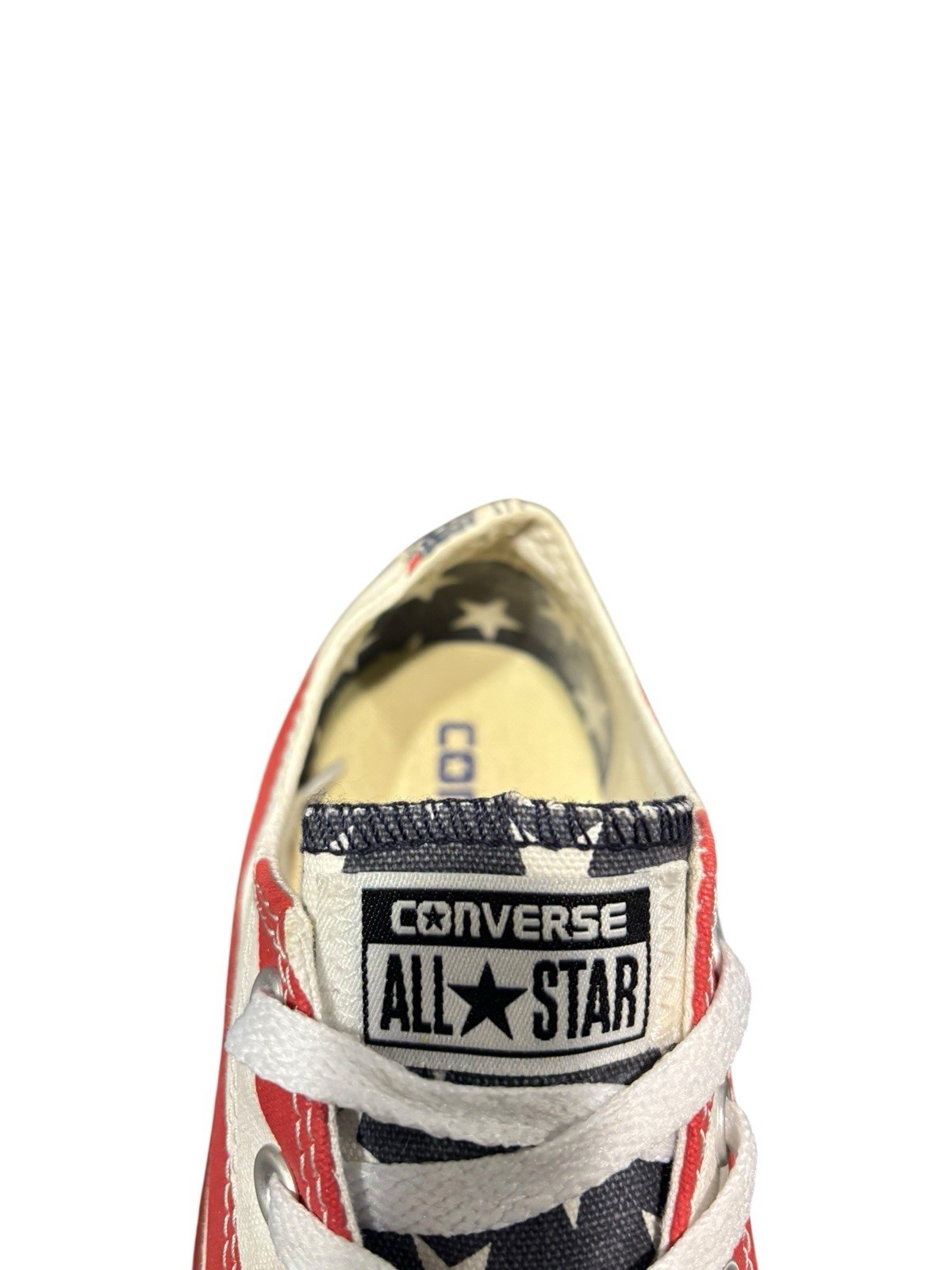 Converse All Star Low Top American Flag Shoes Women’s 5.5/Men’s 3.5 – USA Theme