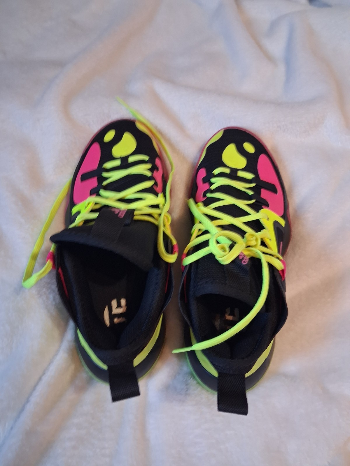 Adidas Neon Yellow&Pink ☆BOUNCE☆ Womens Running/Gym Shoes Size 6