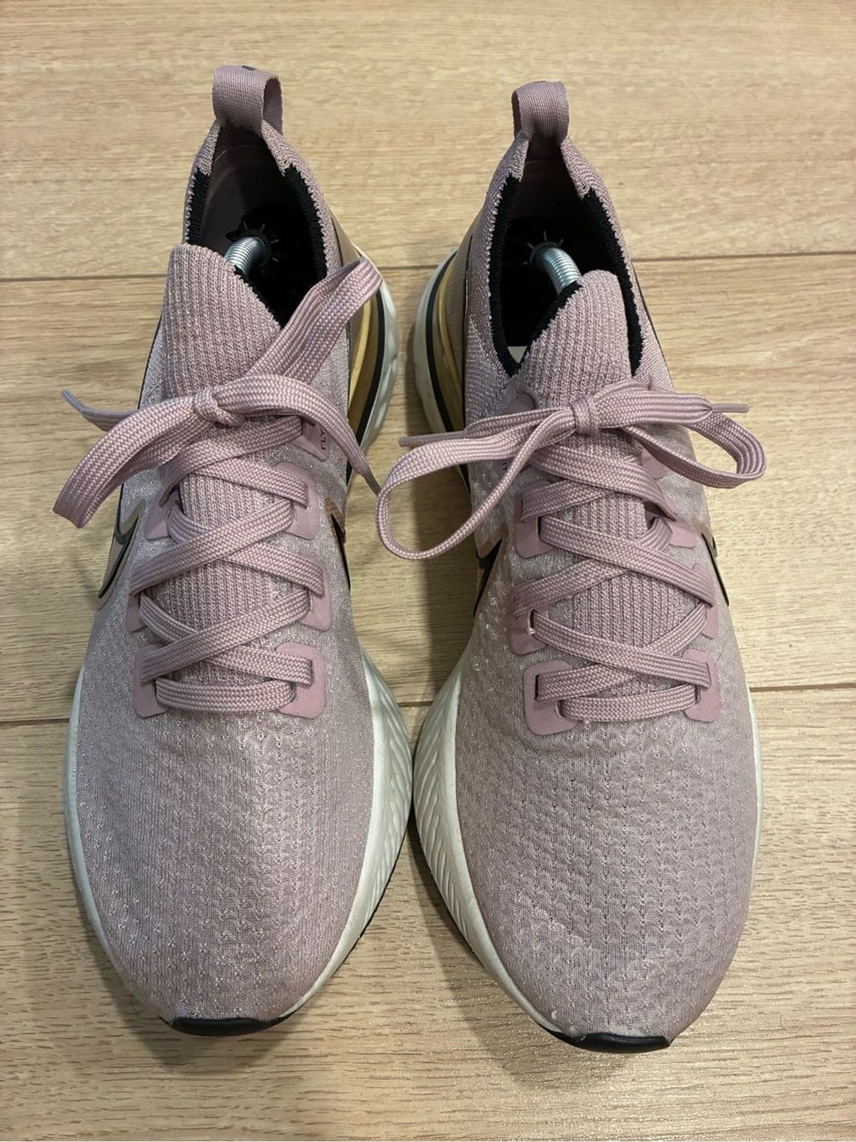 Nike Women’s React Infinity Run Flyknit Running Shoes Plum CD4372-500 Size 10