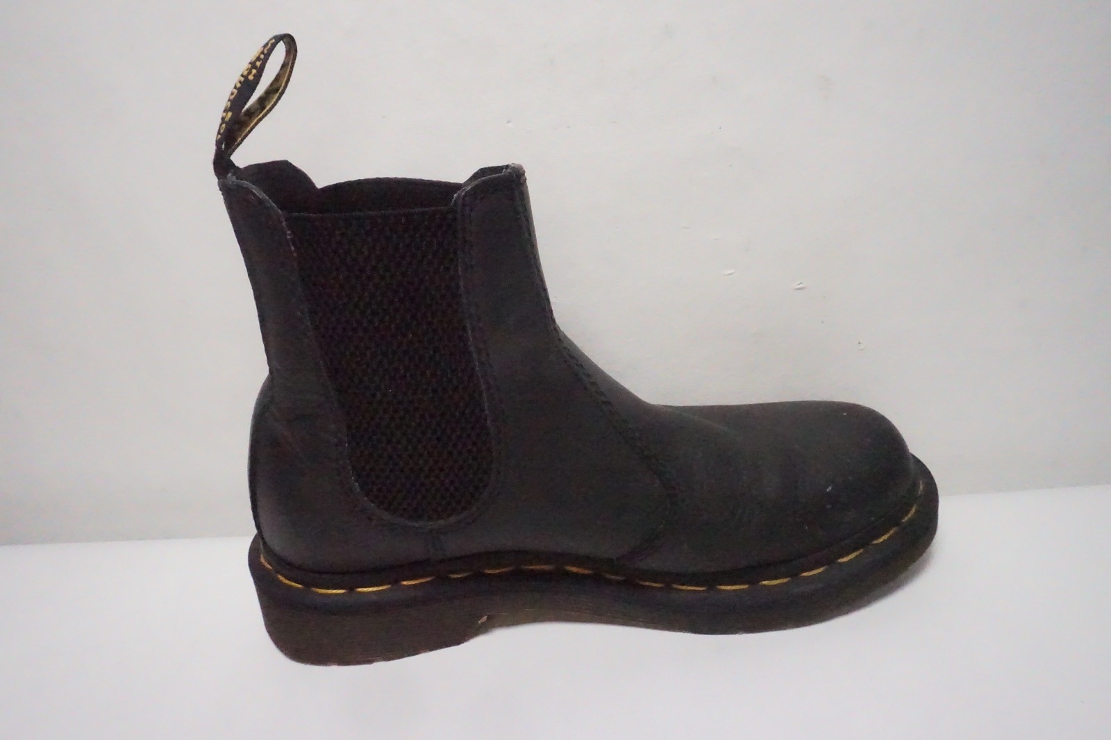 Dr. Martens 2976 Black Leather Chelsea Boots Womens US 5 UK 3 EU 36