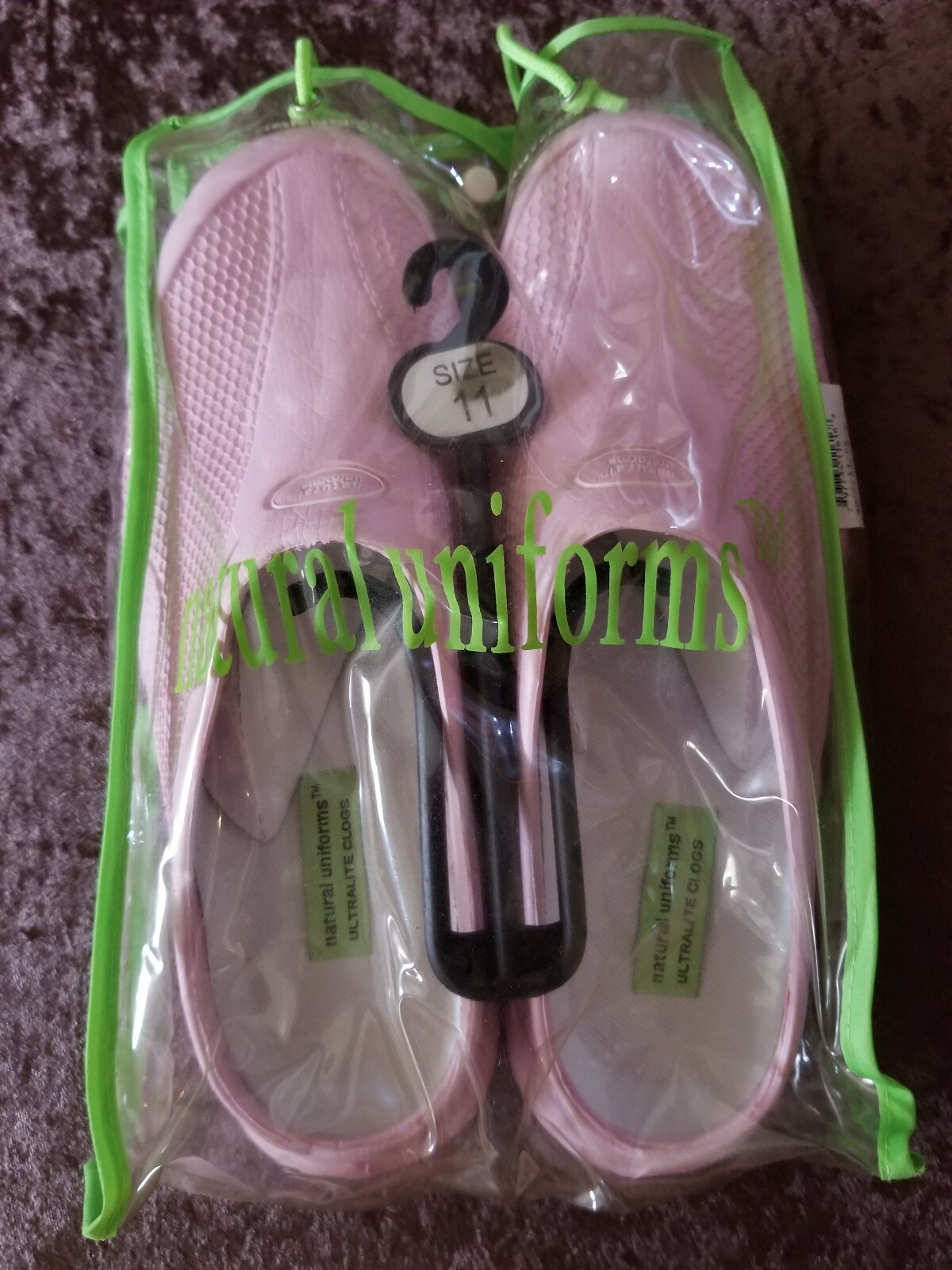 Natural Uniforms Ultralight Clogs Light Pink Woman’s Size 11 NEW