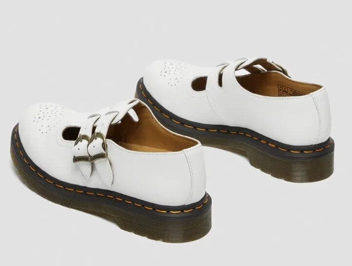 Dr Martens 8065 Mary Jane Leather Shoes Women’s US 10 White NEW $130