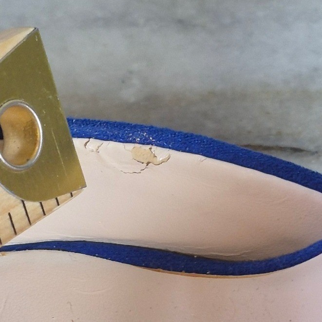 Jenn Ardor Royal Blue d’Orsay Pumps Pointed Toe Stiletto Heels 7.5 Wedding Guest