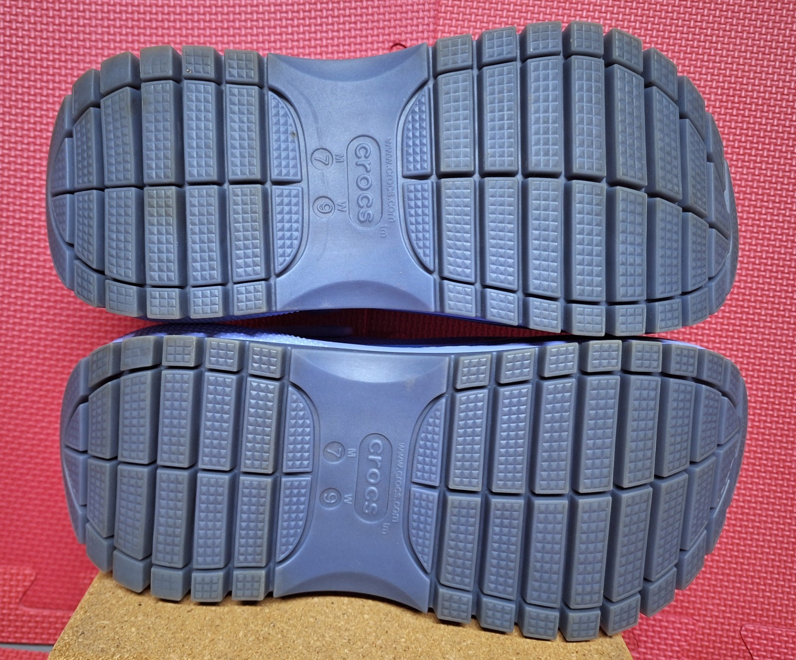 Crocs Mega Crush Platform Clog Shoes Moon Jelly Purple Lavender Size 9 Women’s