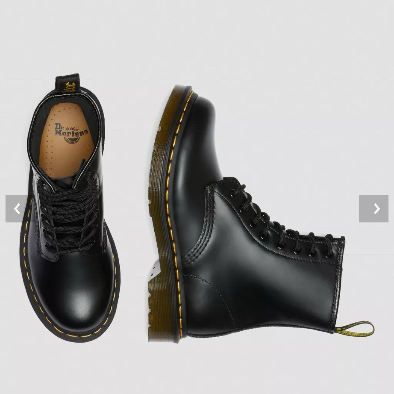Authentic Dr. Martens 1460W Leather Women’s Boots 8 US – Black