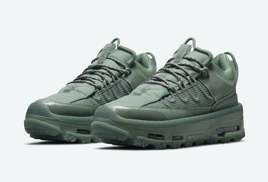 Women’s Nike Air Jordan Mae Dutch Green Grey Nby CT4539-300 sz 10.5 Chunky