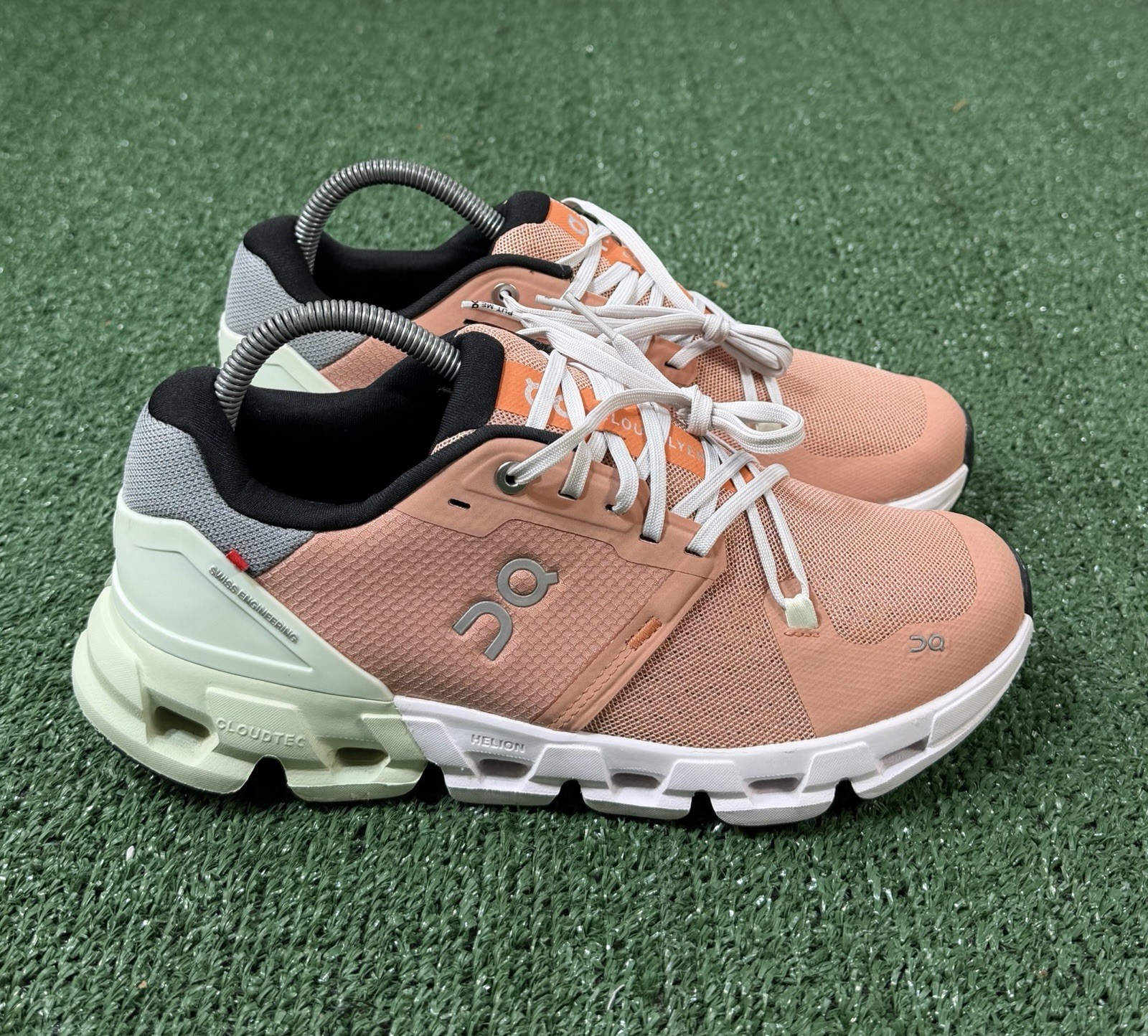 On Cloud Cloudflyer 4 Peach 71-98669 Running Shoes Women’s US Size 8.5