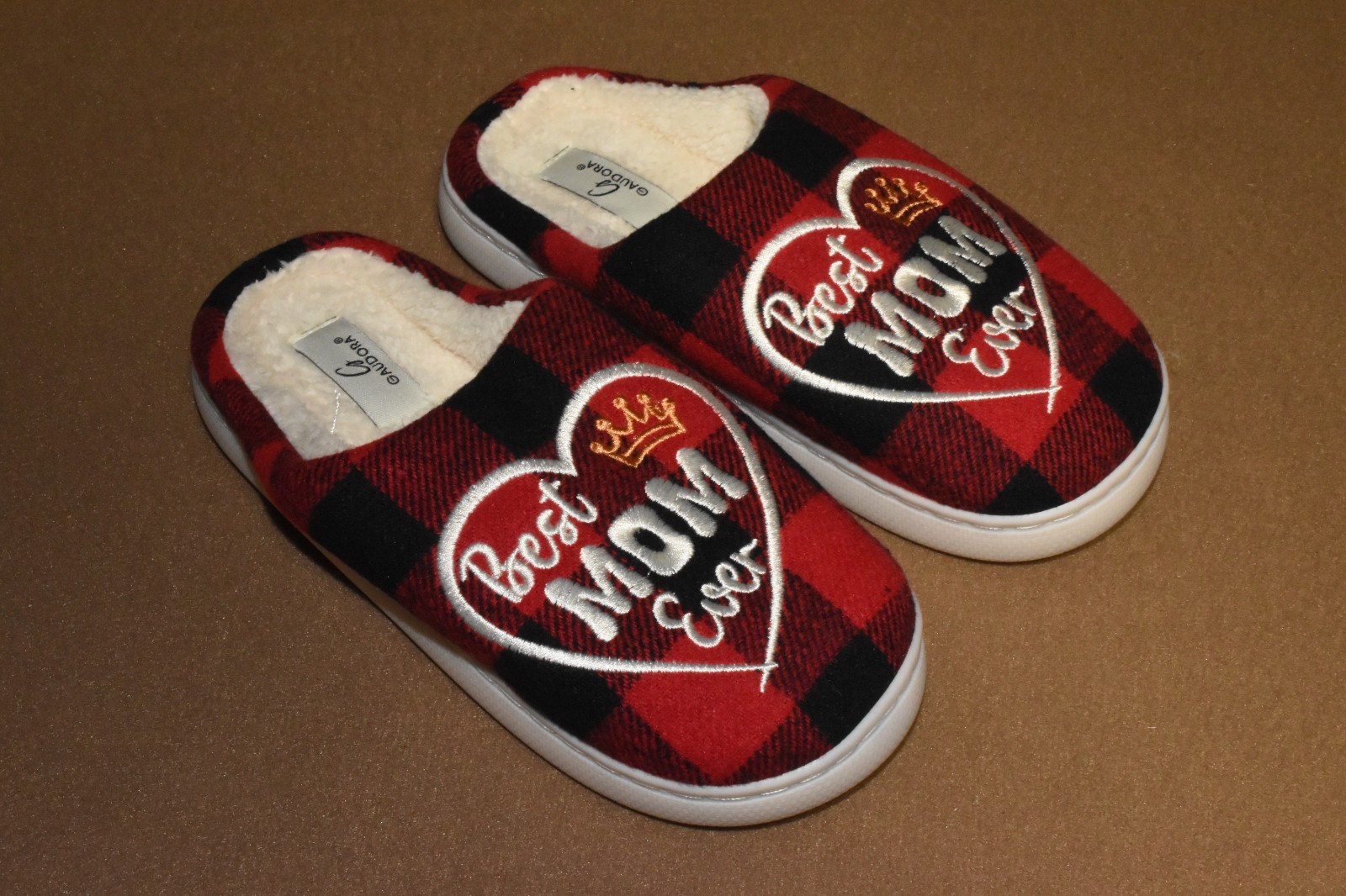 GAUDORA Mom Birthday Gifts for Women – Memory Foam Slippers for Women Size 7-8