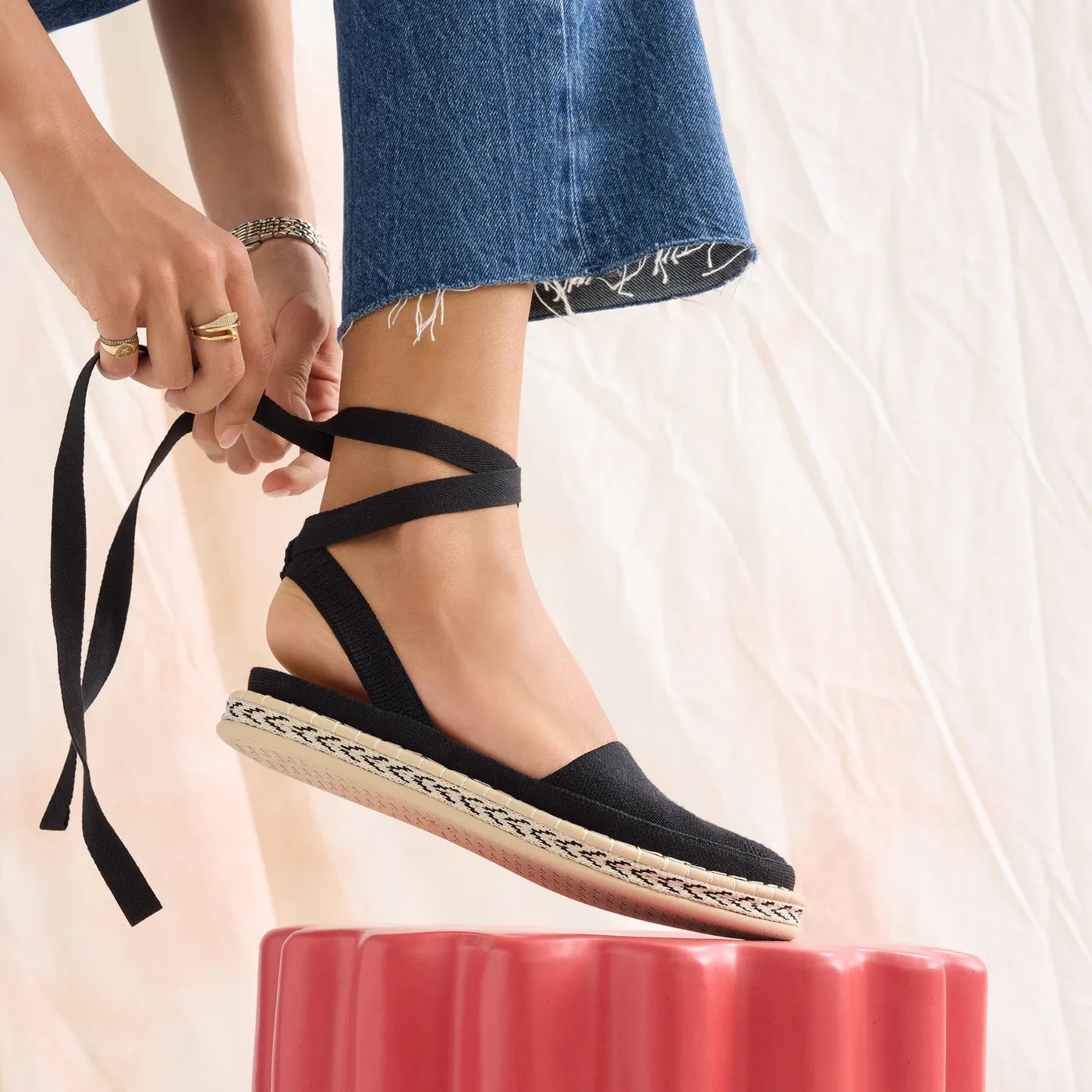 Rothy’s The D’Orsay Espadrille Women’s Washable Flats