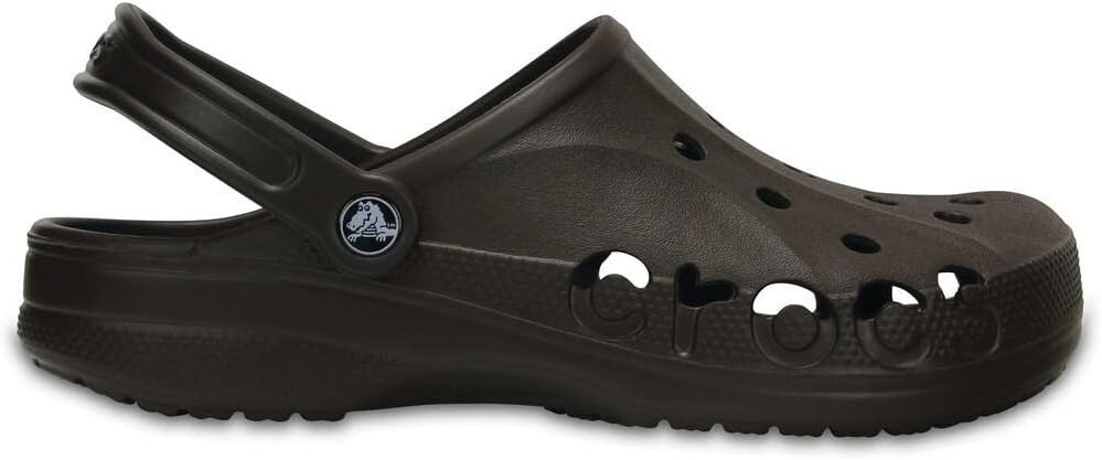 Crocs Unisex Baya Clog, Black, US Men 5 | Women 7