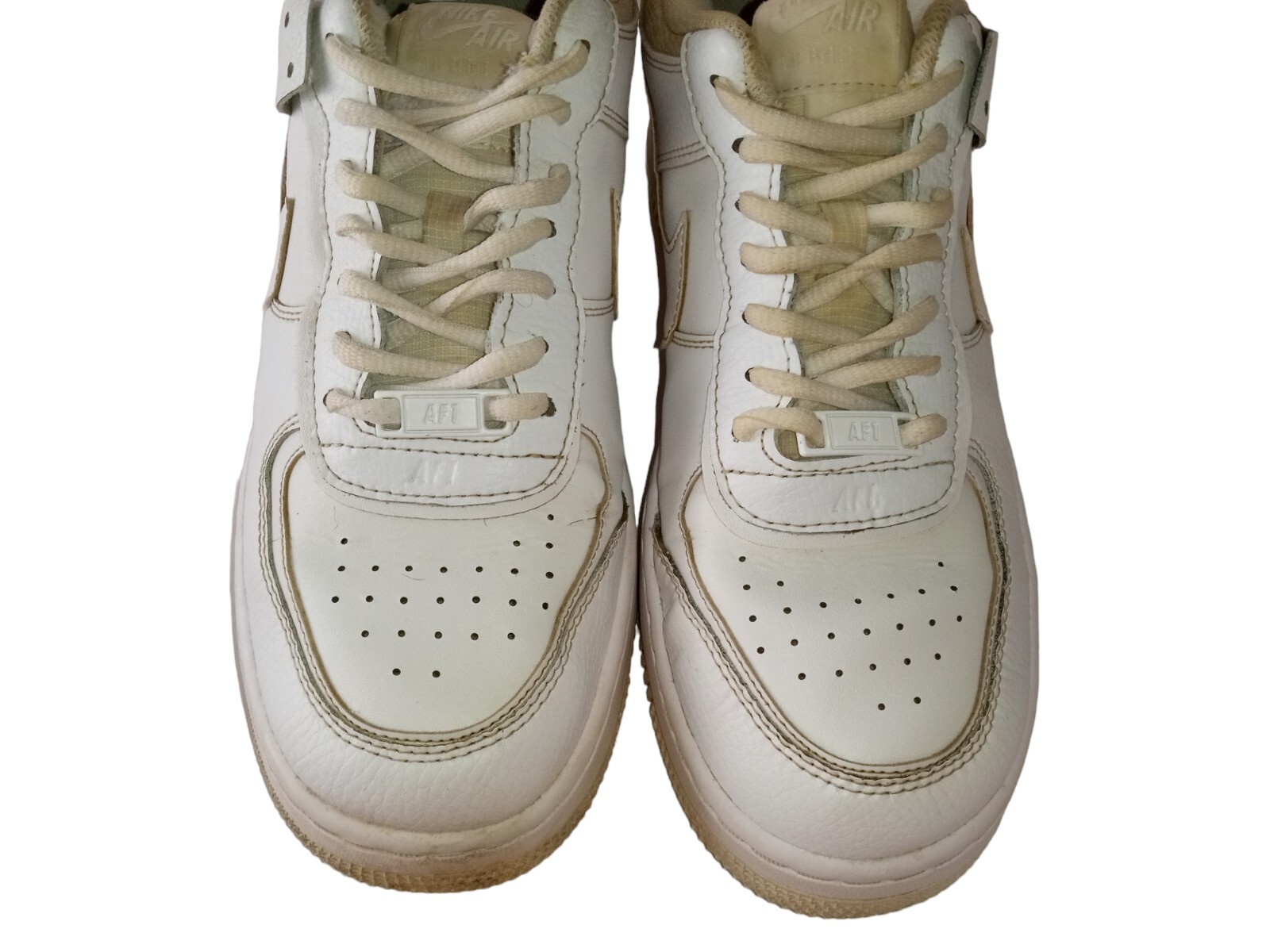 Nike AF1 Air Force 1 Low Women Sz 9.5 Triple White Athletic Comfort Sneaker