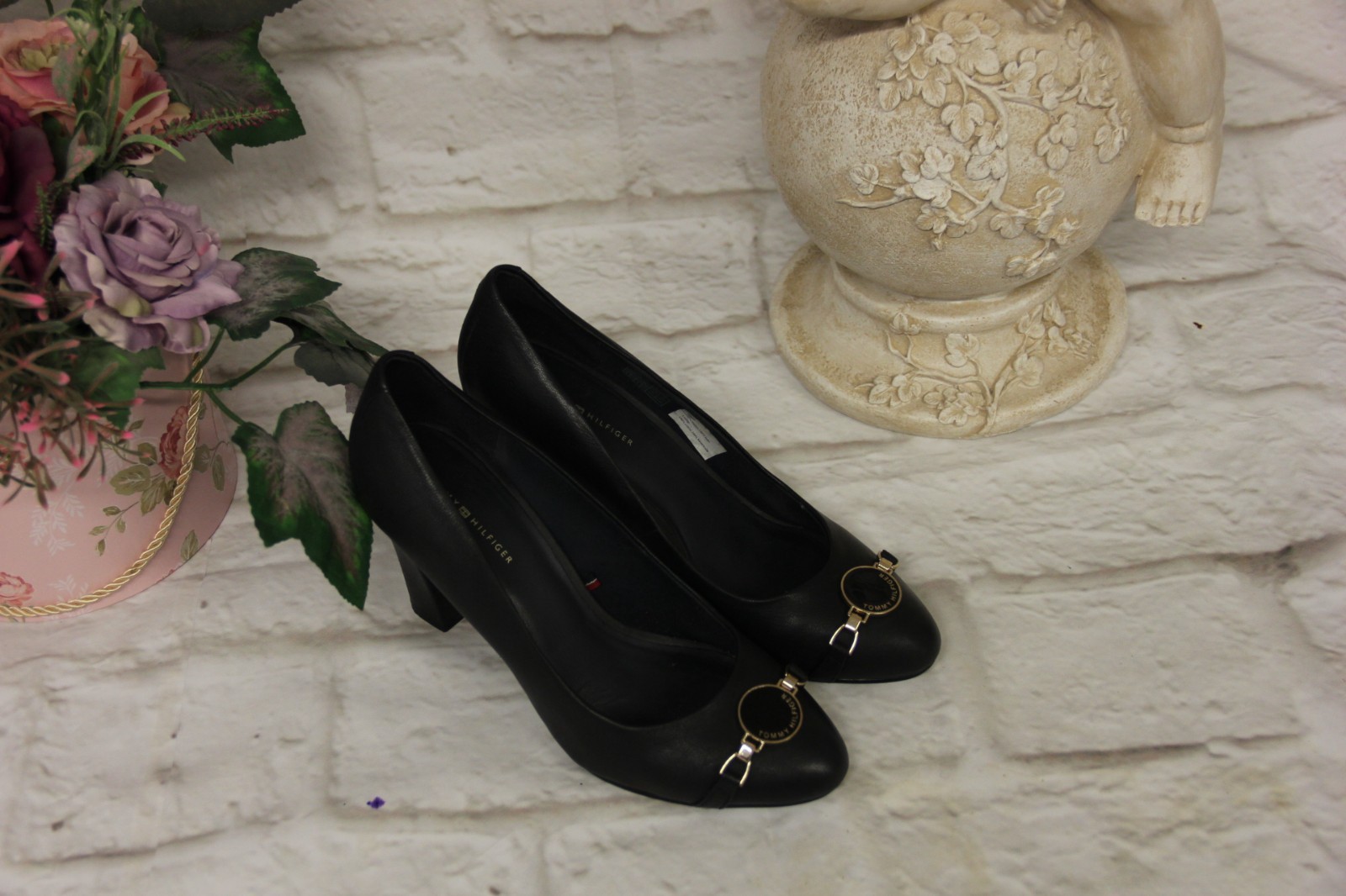 Tommy Hilfiger ✿ pumps women’s shoes size 40 leather