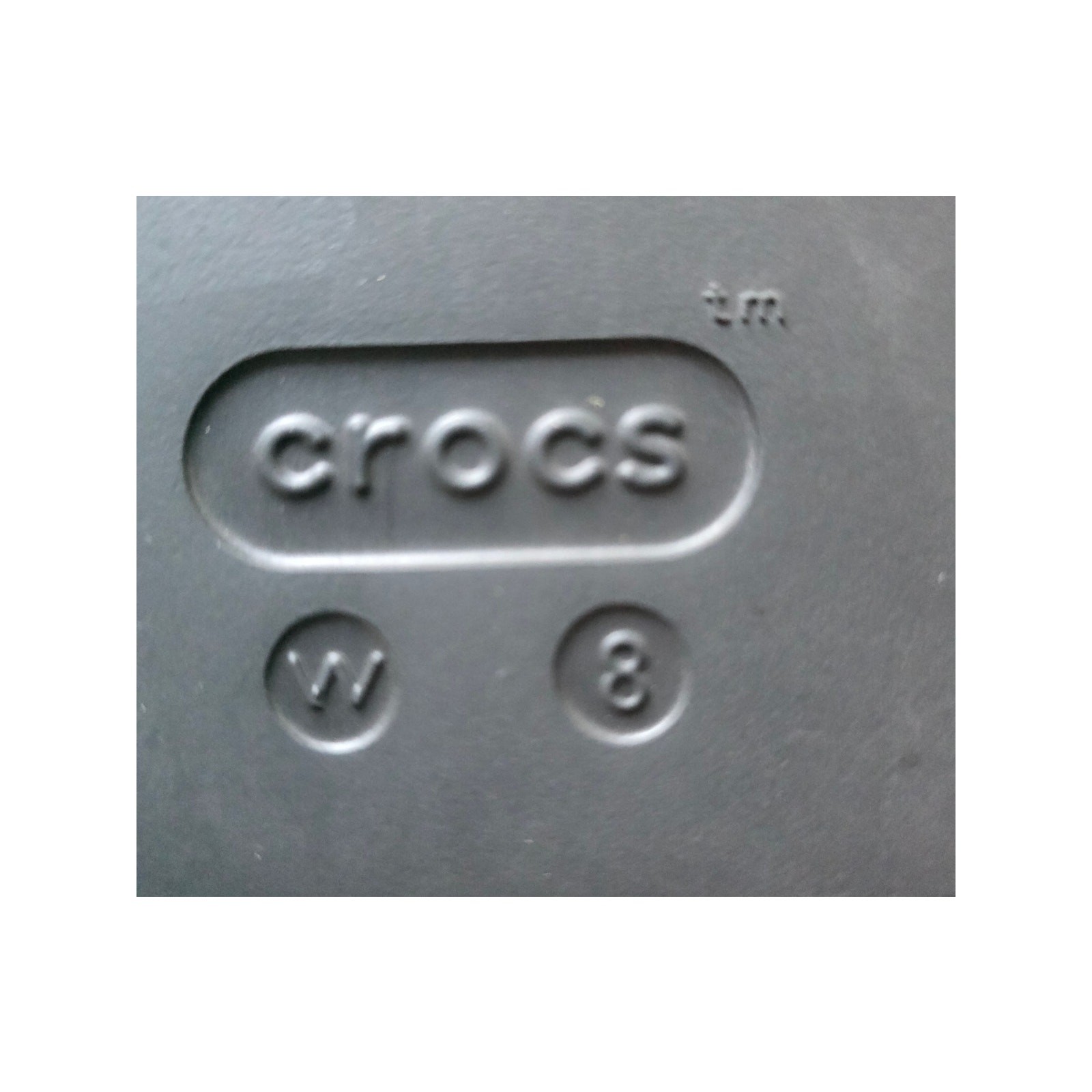 Dylan Black Platform Crocs Womens 8 Chunky Workwear Neutral Slip On