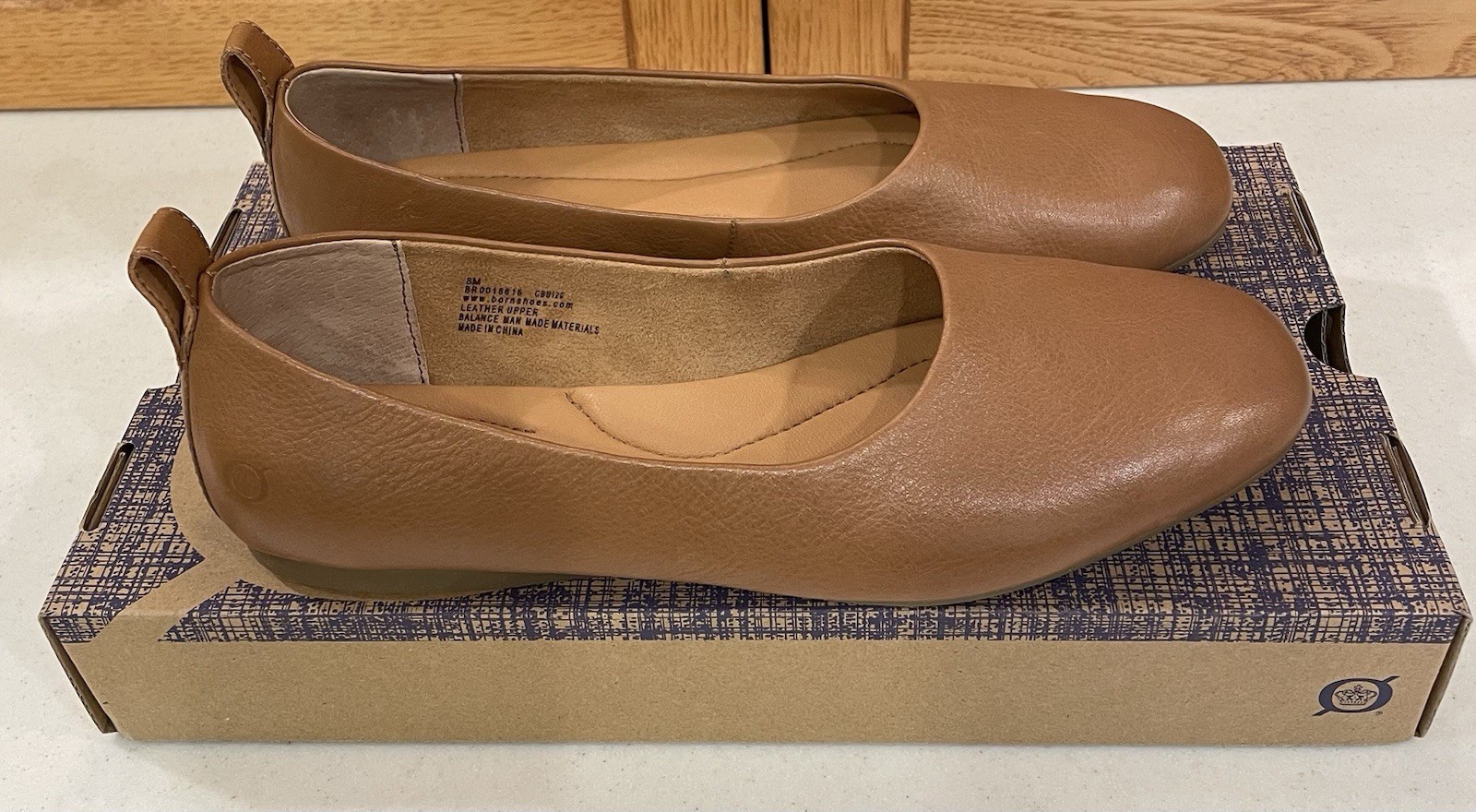 BORN SHOES WOMEN BR0018616 BECA TAN SIZE USA 8 WOMENS BRAND NEW IN ORIGINAL BOX