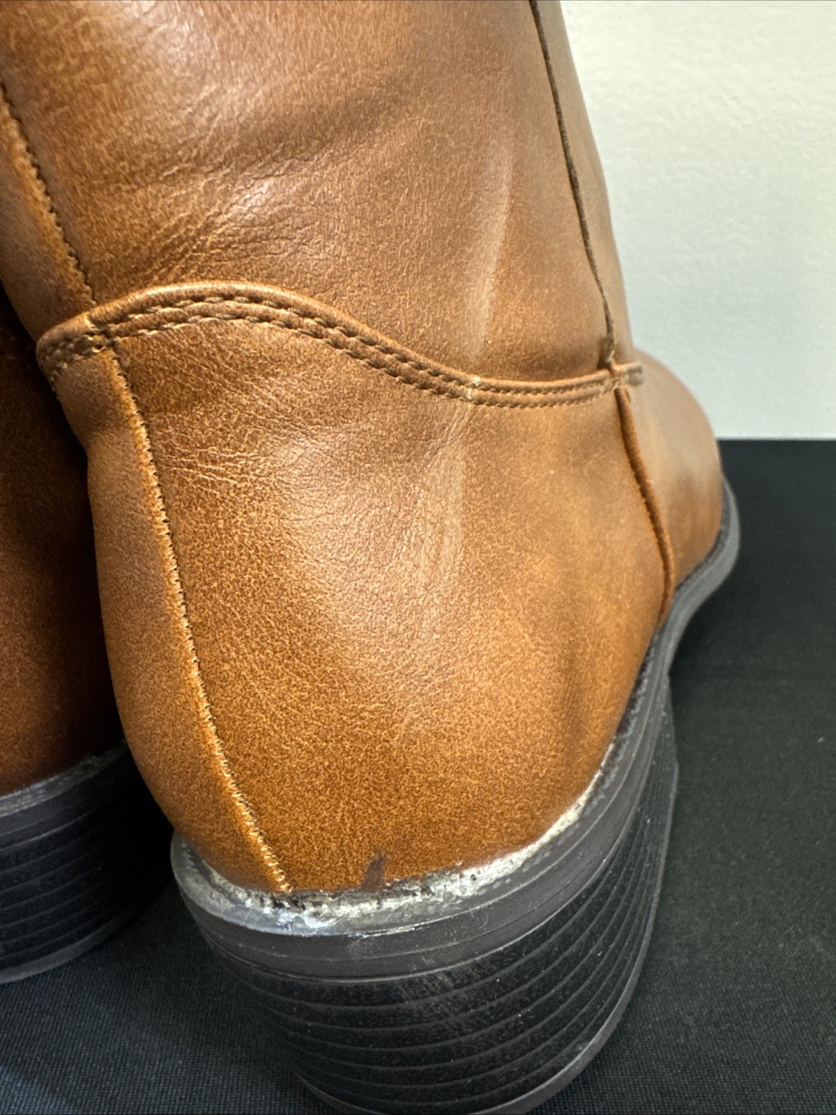 LONDON FOG Women’s Irie Riding Boot Wide Calf Size 10 W