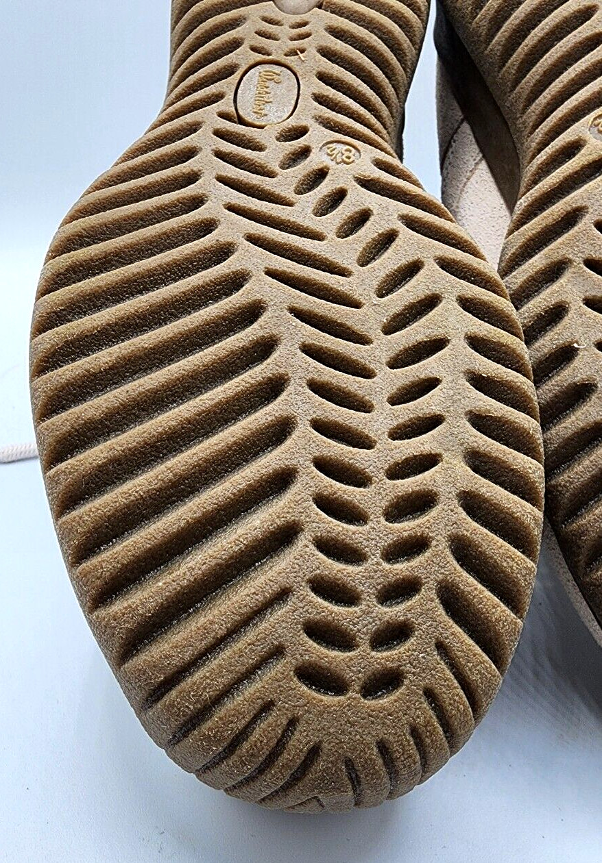 Wanderlust Ankle Boots Boston Winter T10459 Beige Suede Hiking Granolagirl 8.5 W