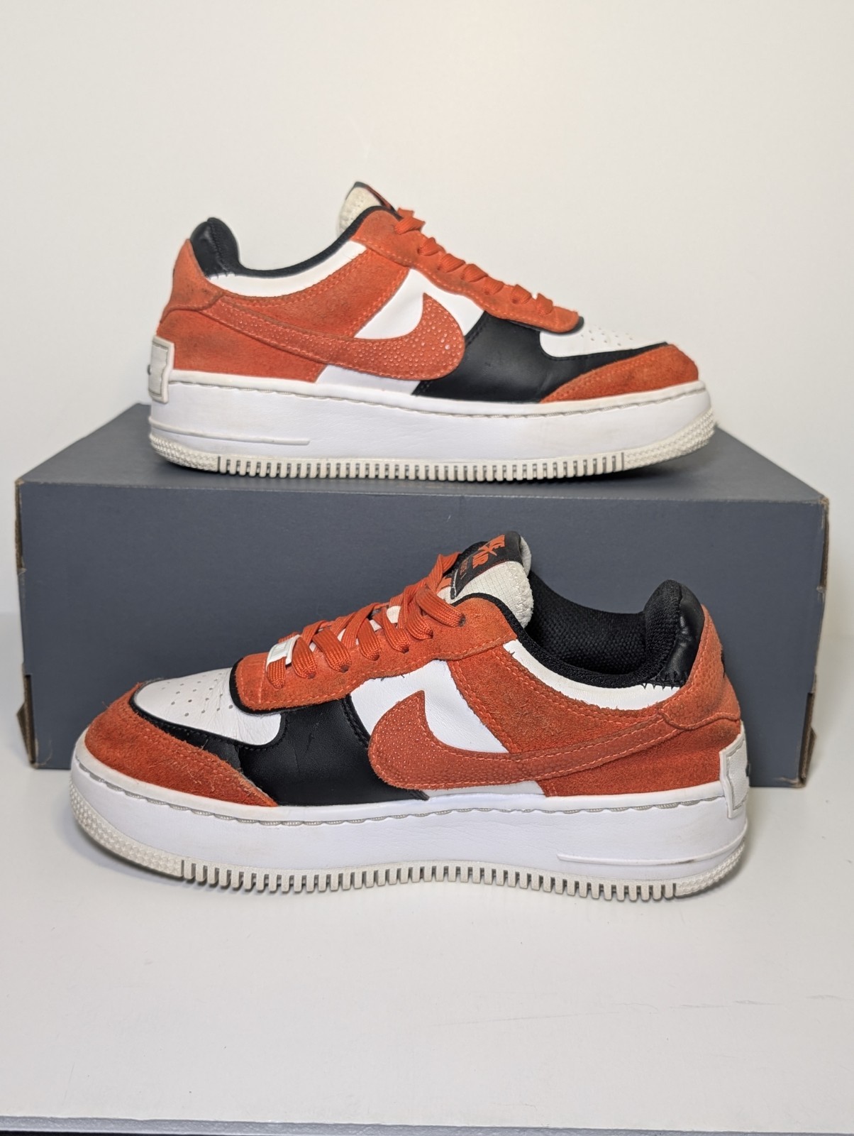 Nike Air Force 1 Shadow «Rush Orange» Women’s Size 7 (DQ8586-800)